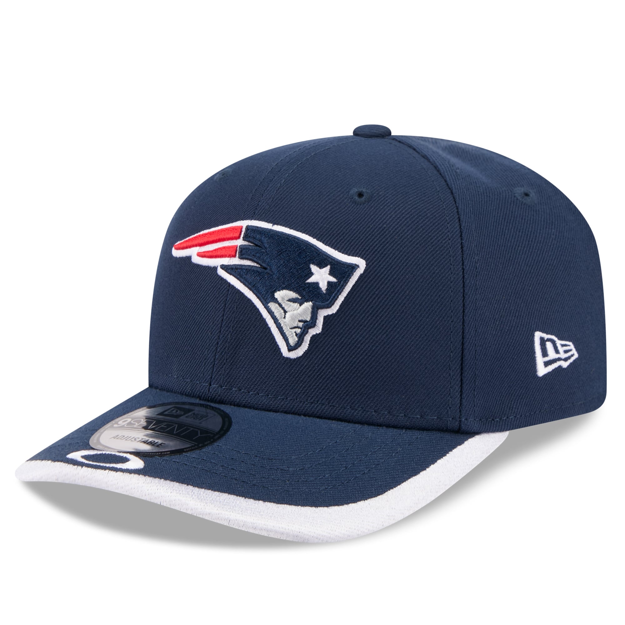 Casquette ajustable New Era x Oakley Navy New England Patriots 9SEVENTY pour homme