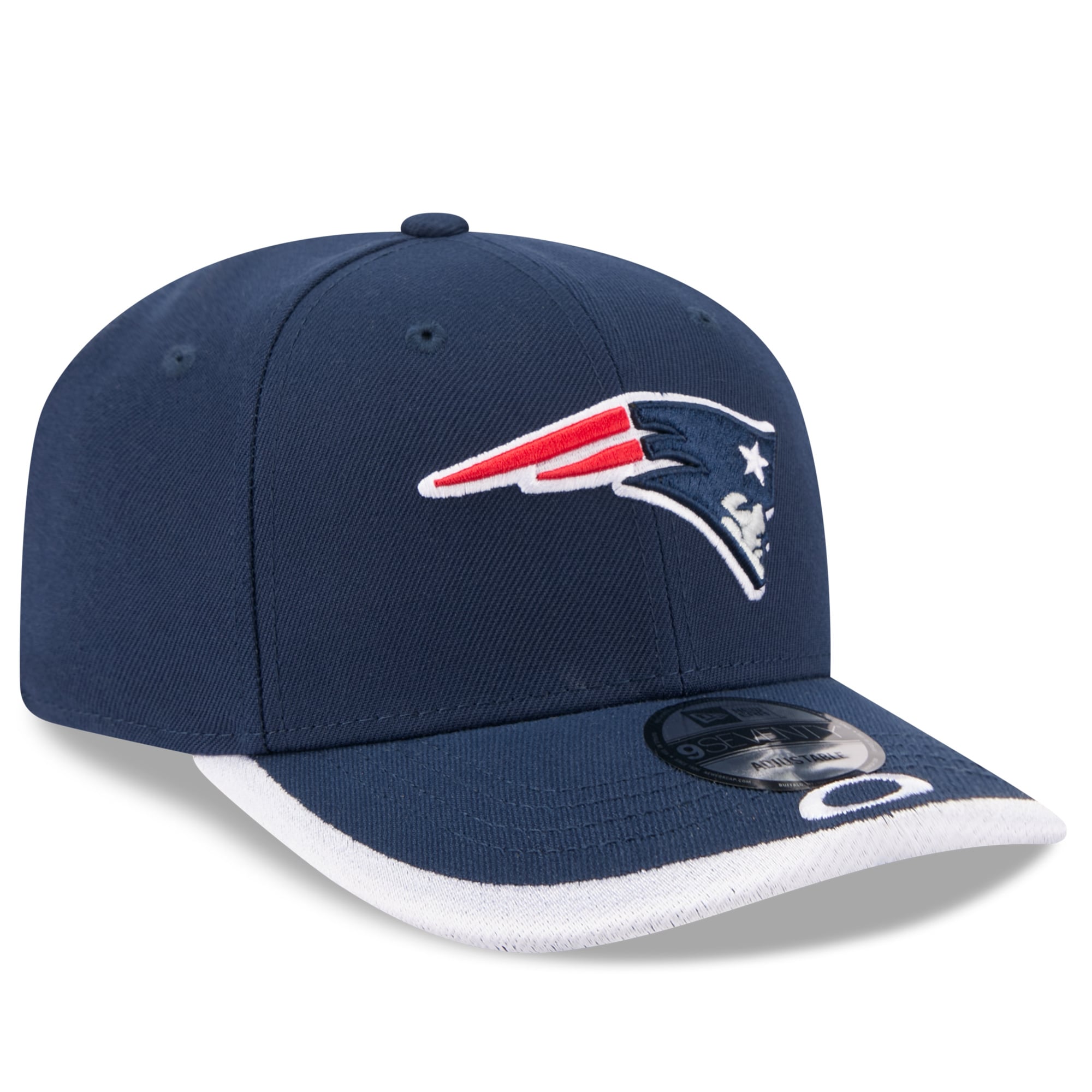 Casquette ajustable New Era x Oakley Navy New England Patriots 9SEVENTY pour homme