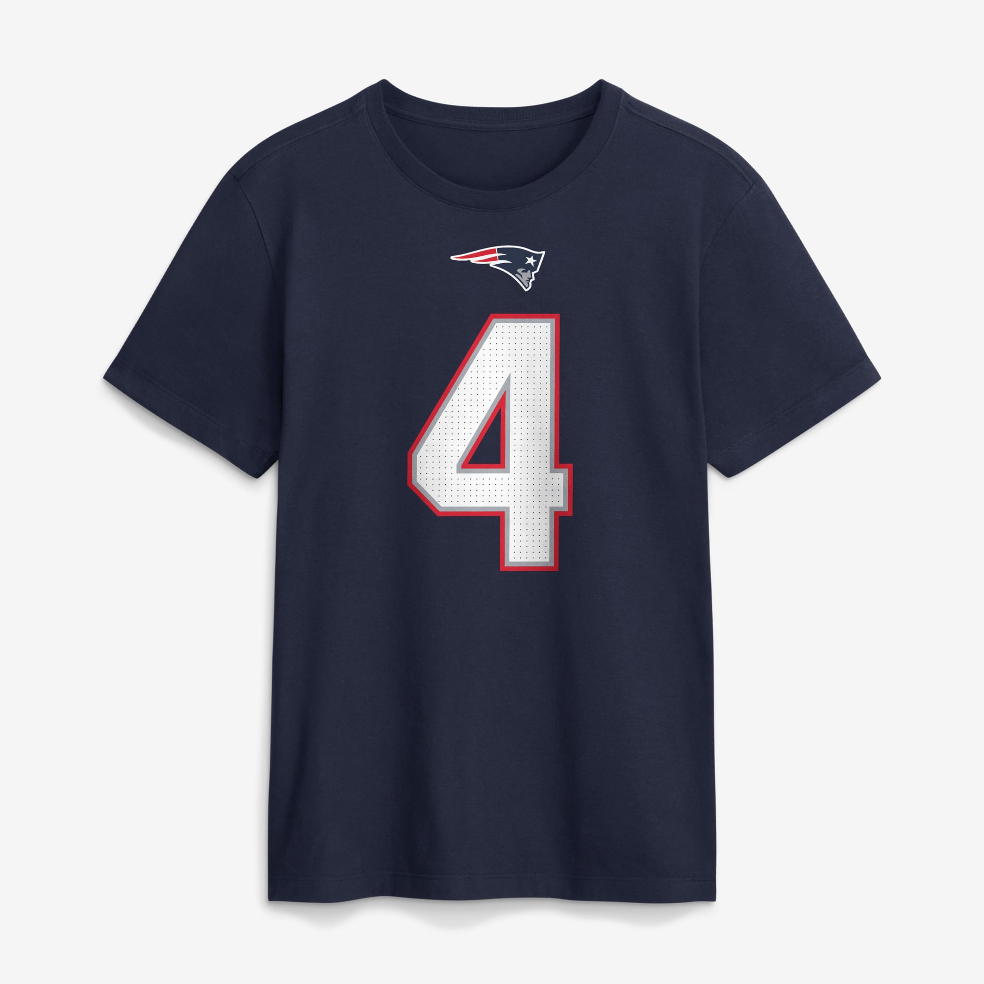 Men's Nike Adam Vinatieri Navy New England Patriots Retired Name & Number T-Shirt