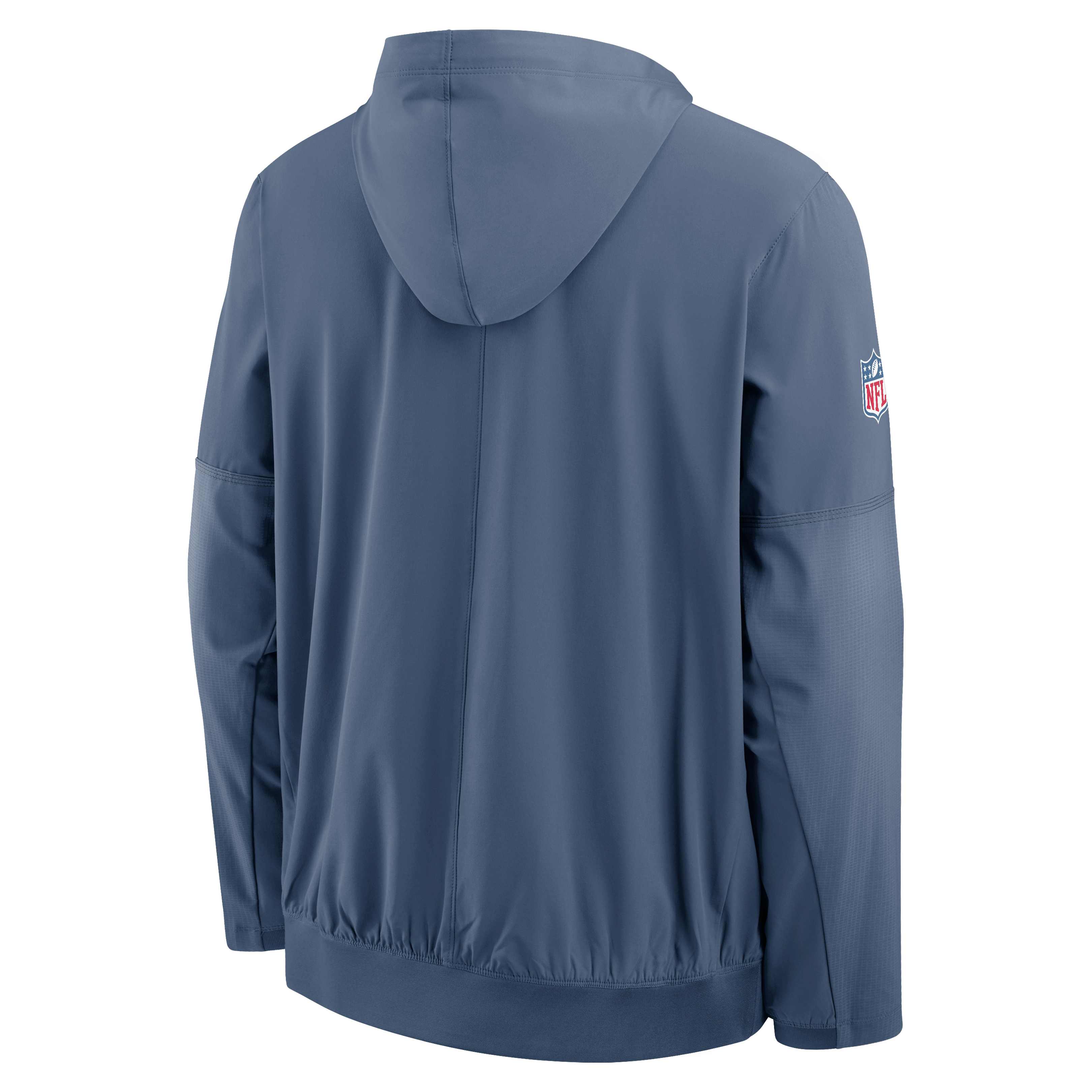Men's Nike Blue New England Patriots Rivalries Collection Sideline Anorak Half-Zip Jacket