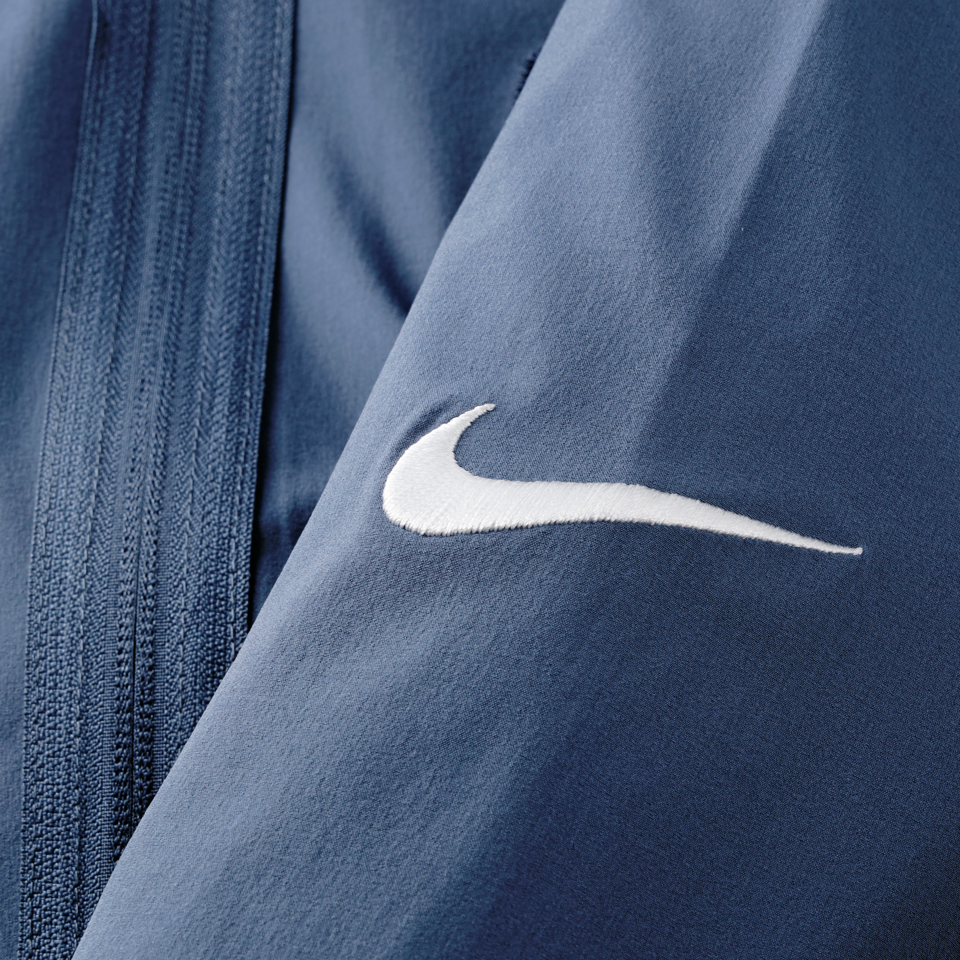 Men's Nike Blue New England Patriots Rivalries Collection Sideline Anorak Half-Zip Jacket