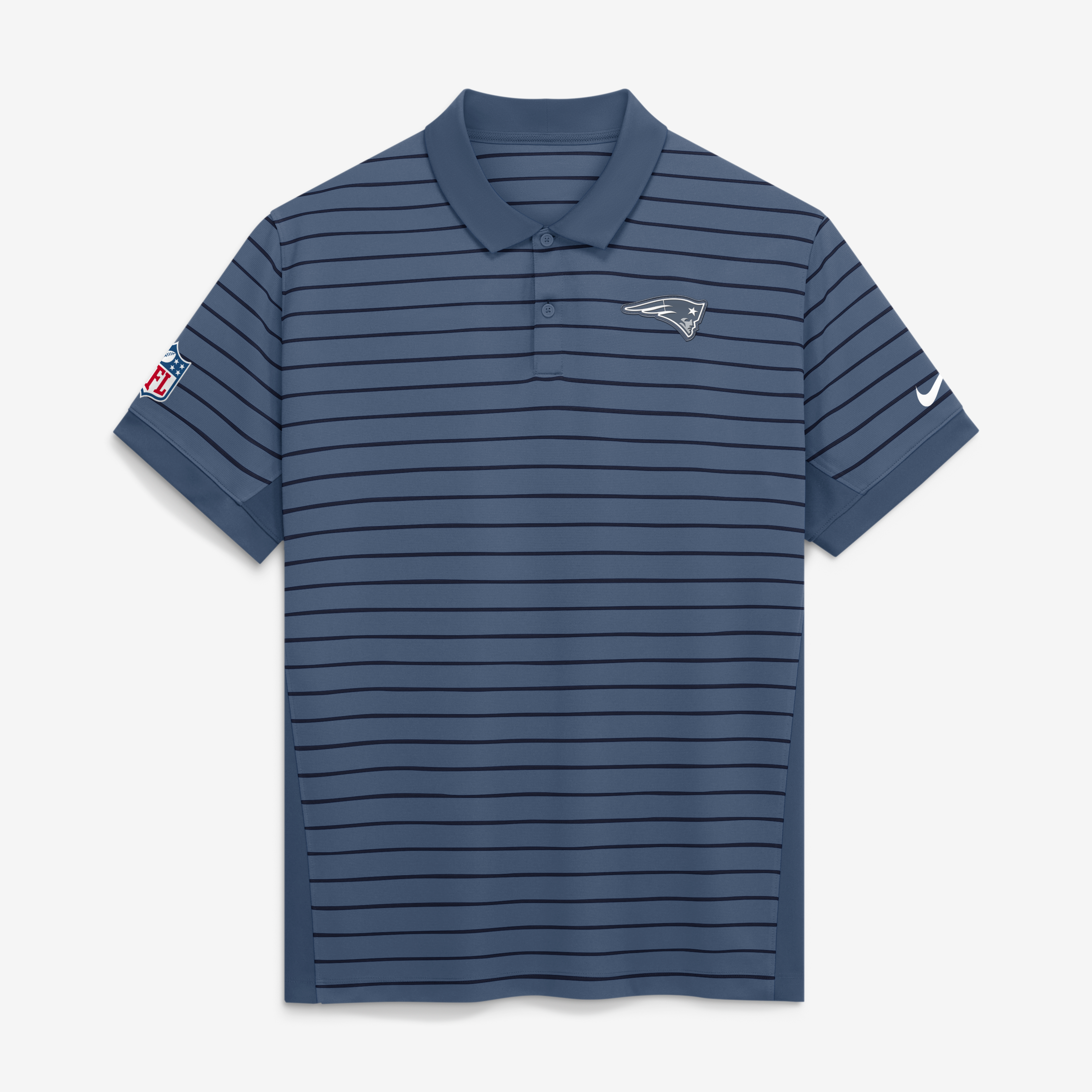 Men's Nike Blue New England Patriots Rivalries Collection Sideline Victory Polo