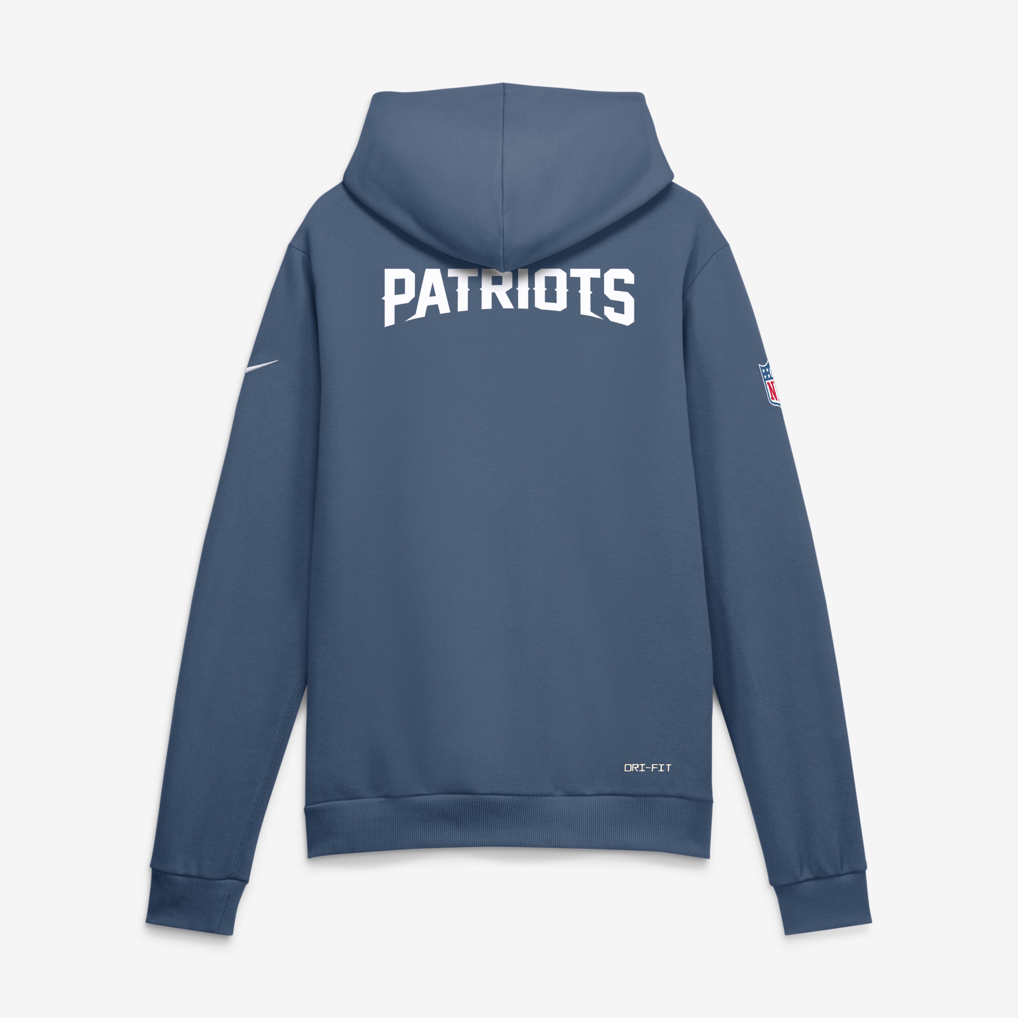 Men's Nike  Blue New England Patriots Rivalries Collection Standard Issue Sideline Pullover Hoodie