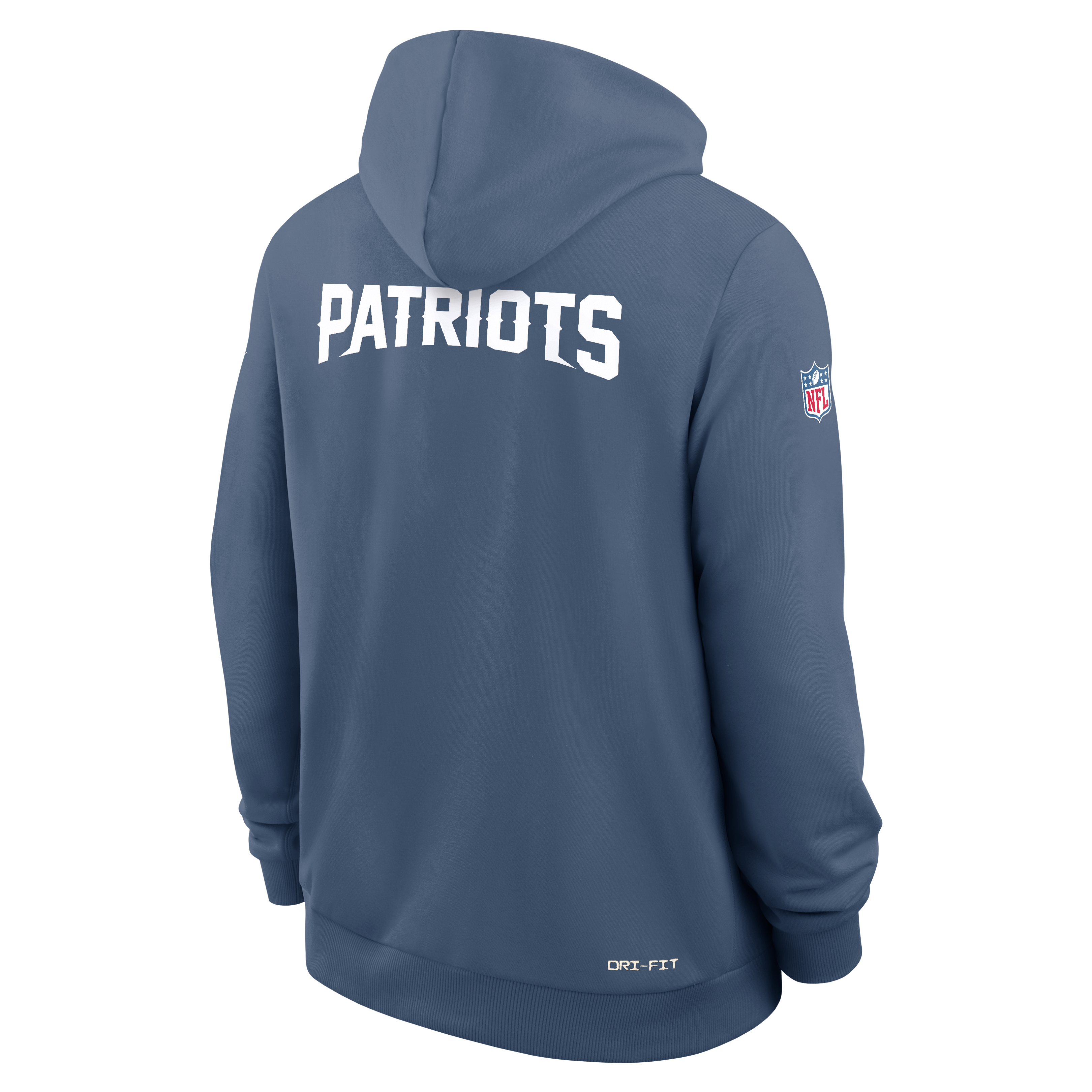 Men's Nike  Blue New England Patriots Rivalries Collection Standard Issue Sideline Pullover Hoodie