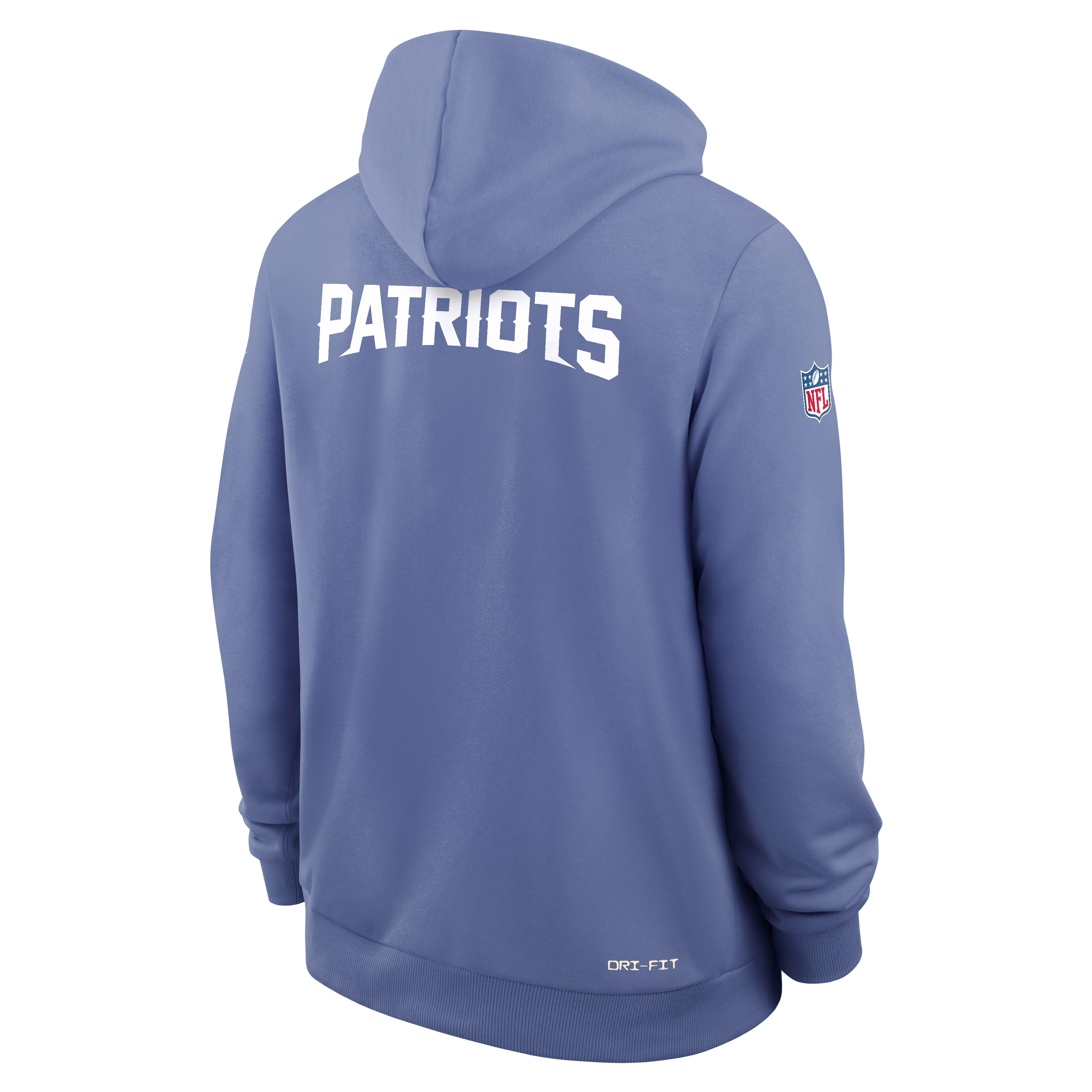 Men's Nike  Blue New England Patriots Rivalries Collection Standard Issue Sideline Pullover Hoodie
