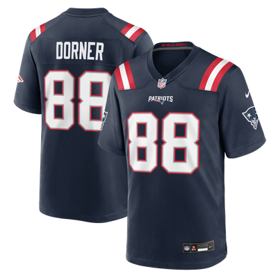 Cameron Dorner New England Patriots Nike Team Game Jersey - Navy