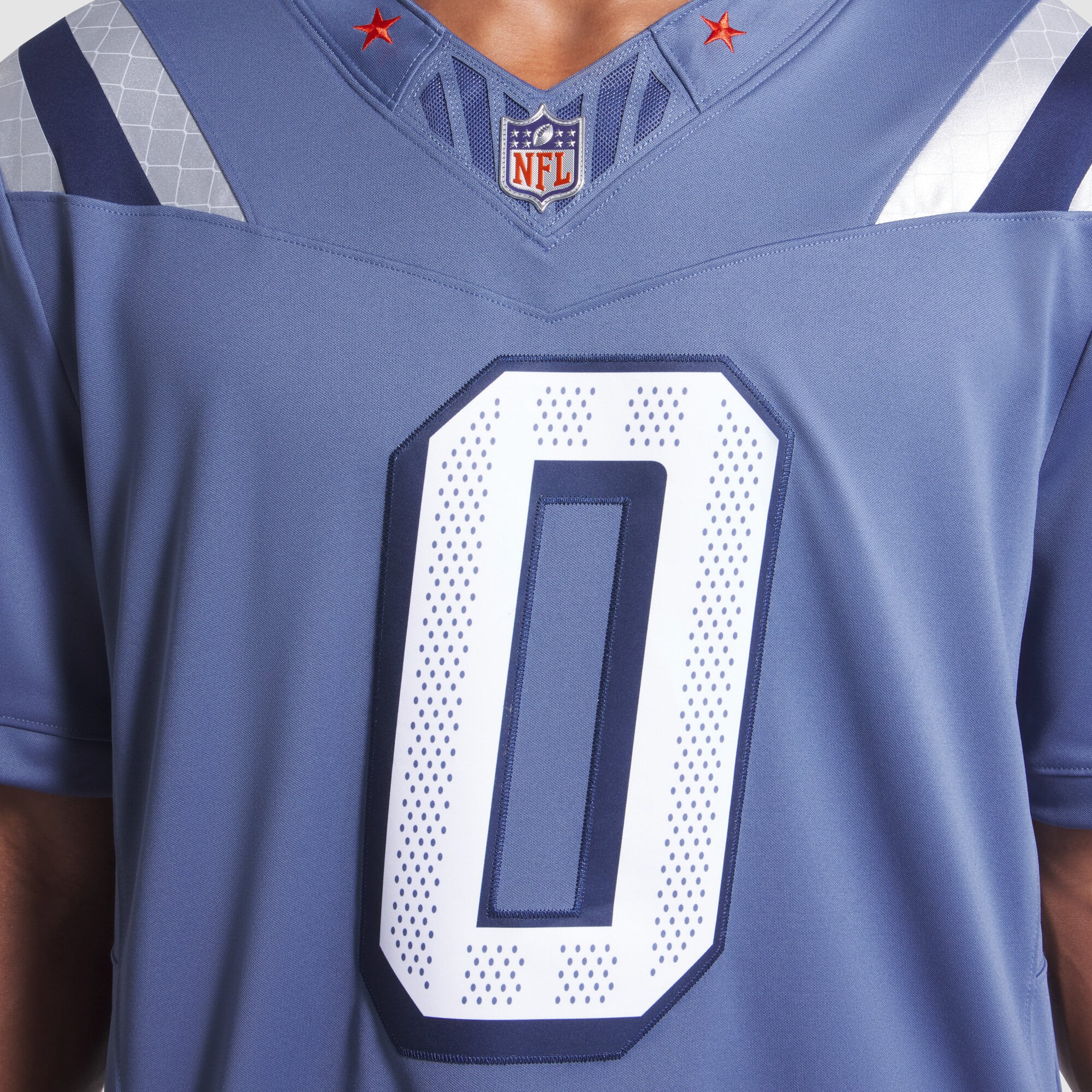 Maillot Nike Christian Gonzalez bleu New England Patriots Rivalries Collection, édition limitée cousue