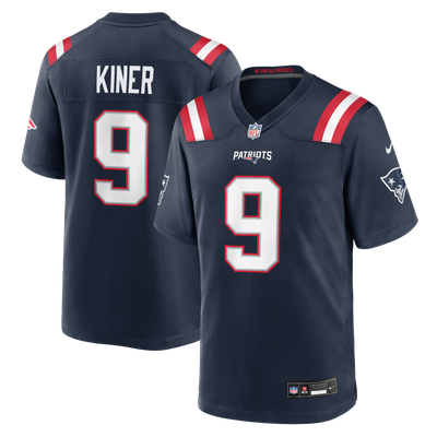 Corey Kiner New England Patriots Nike Team Game Jersey - Navy