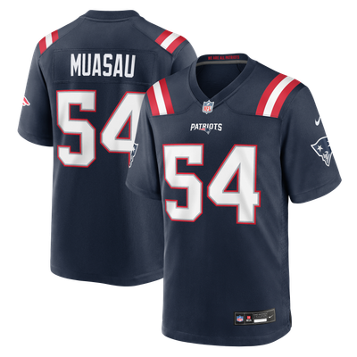 Darius Muasau New England Patriots Nike Team Game Jersey - Navy
