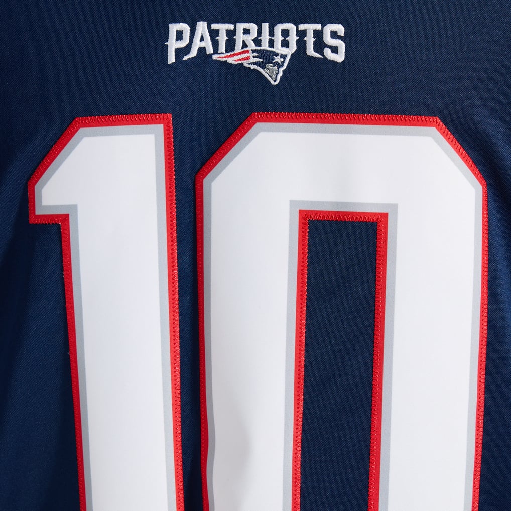 Men's Nike Drake Maye Navy New England Patriots Team Vapor F.U.S.E ...