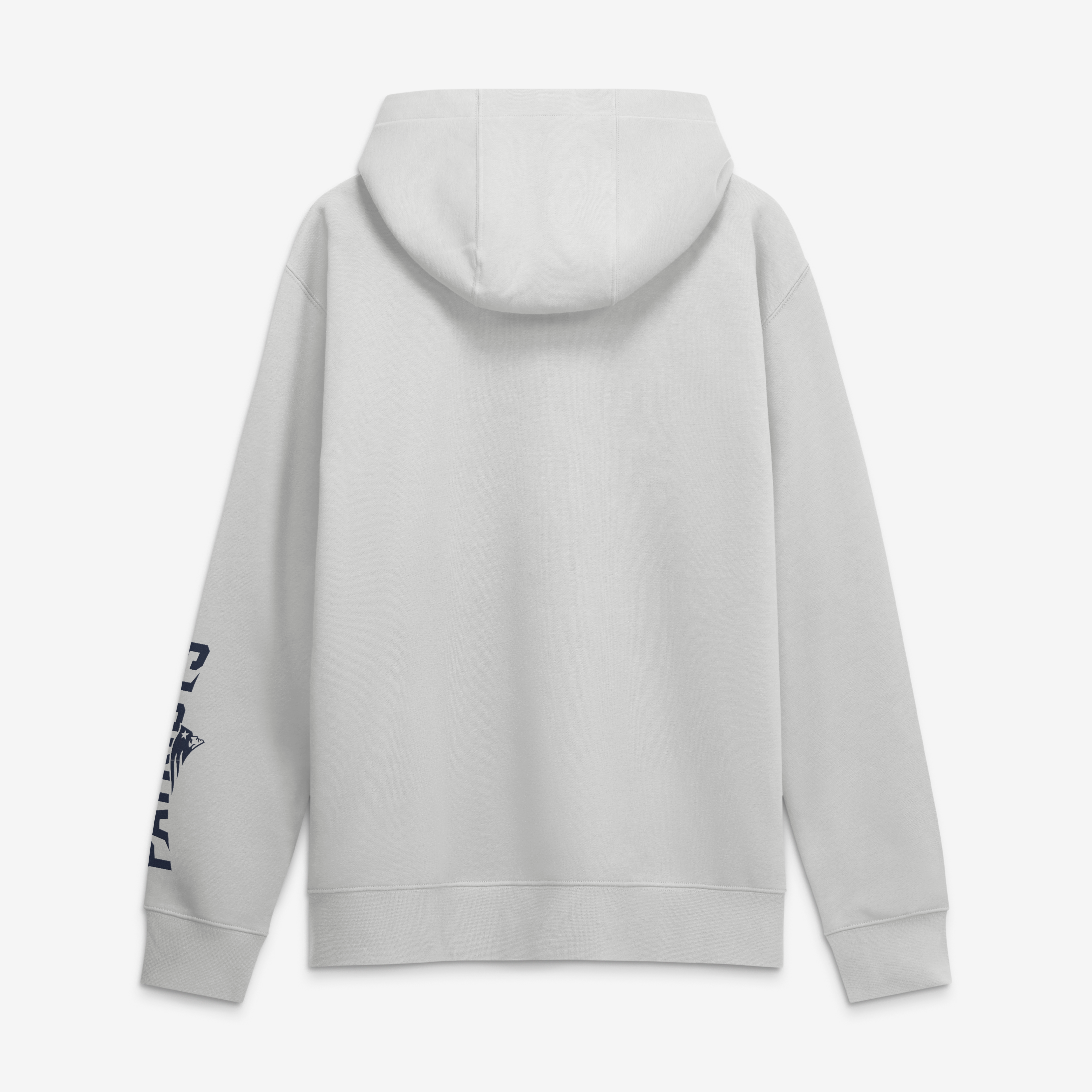 Men's Nike Gray New England Patriots Primetime Club Full-Zip Hoodie