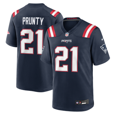 Karon Prunty New England Patriots Nike Team Game Jersey - Navy