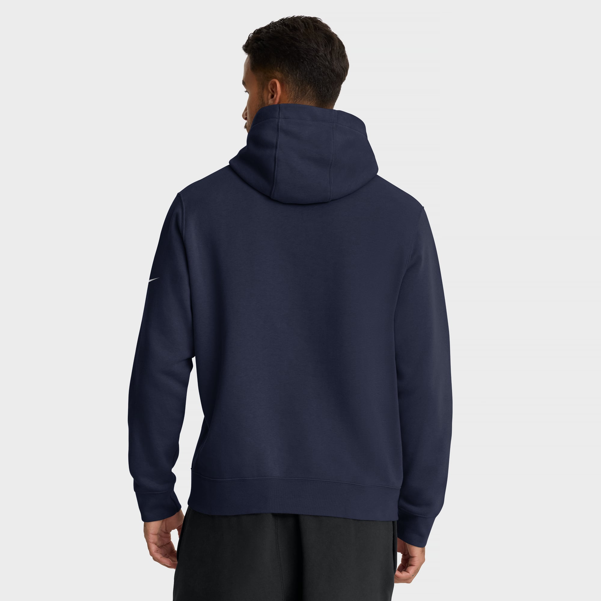 Men's Nike Navy New England Patriots Club Fleece Pullover Hoodie