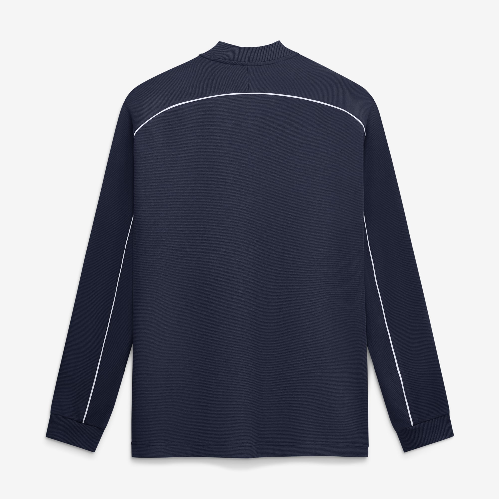 Pull-over Nike bleu marine New England Patriots Par Raglan Tri-Blend Therma-FIT à demi-zip pour homme