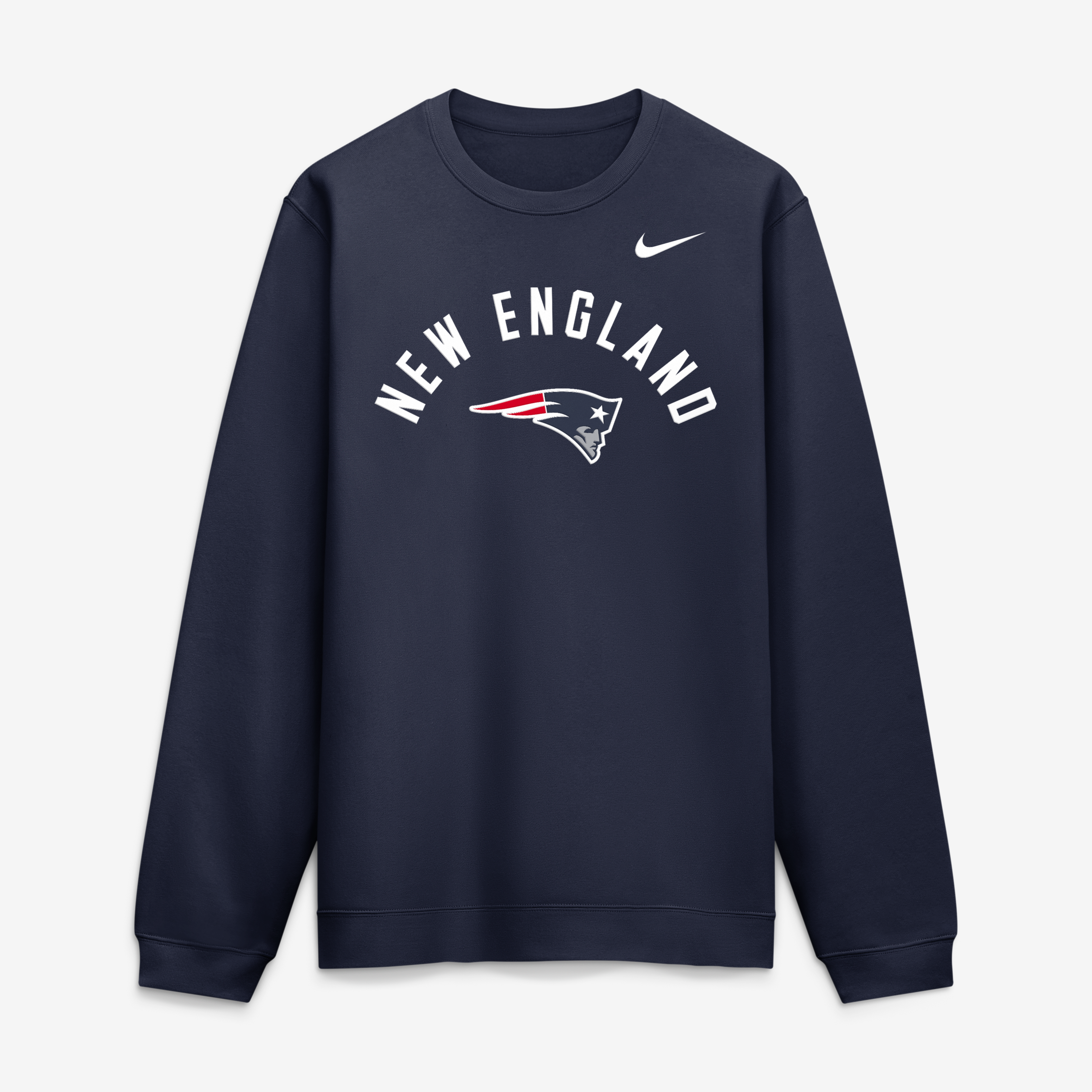 Sweat-shirt Nike Primetime Club bleu marine pour homme, New England Patriots