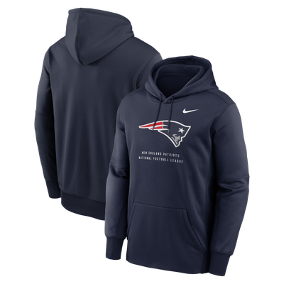 New England Patriots Nike Primetime Therma-FIT Hoodie - Navy