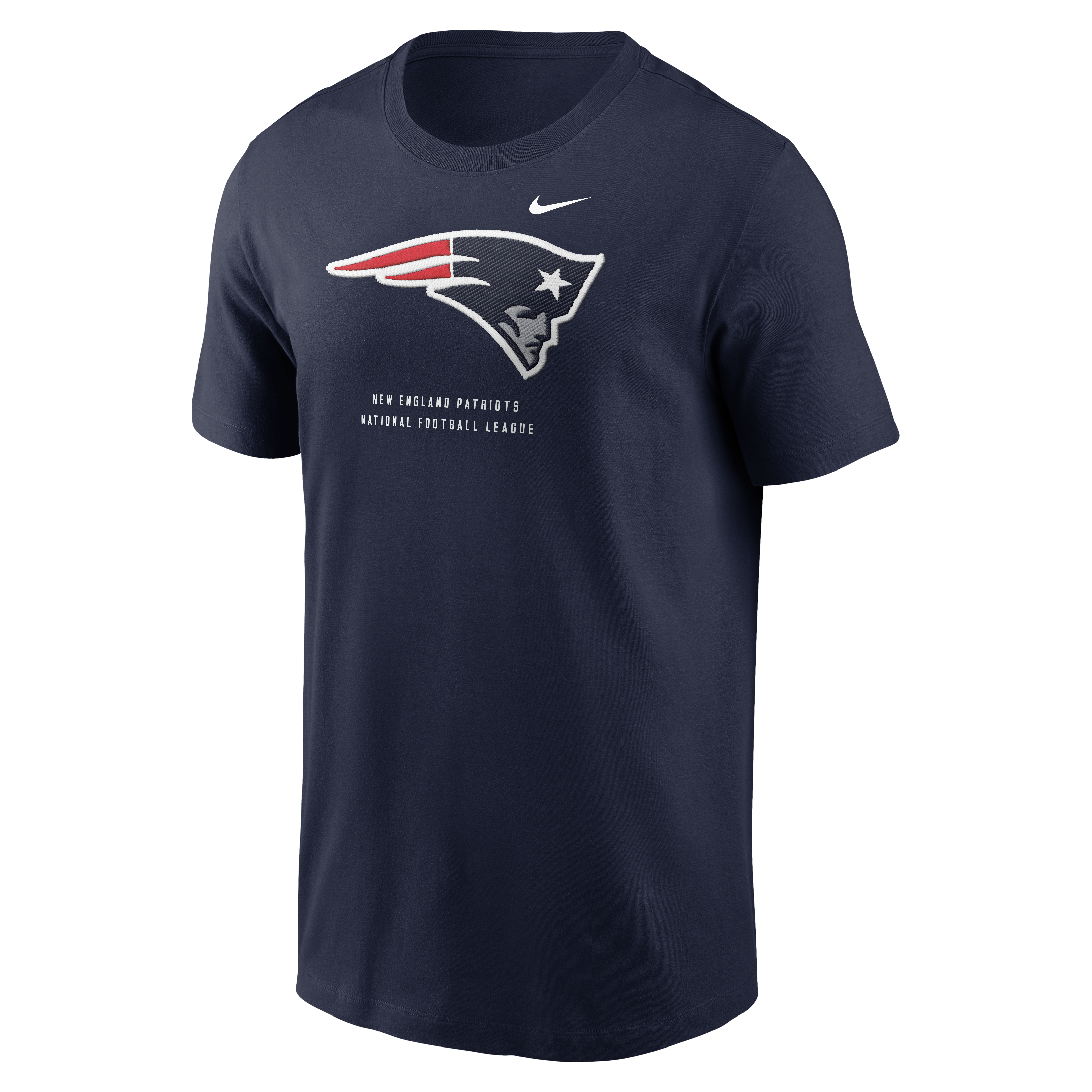 T-shirt Nike bleu marine pour homme, New England Patriots, propriété de