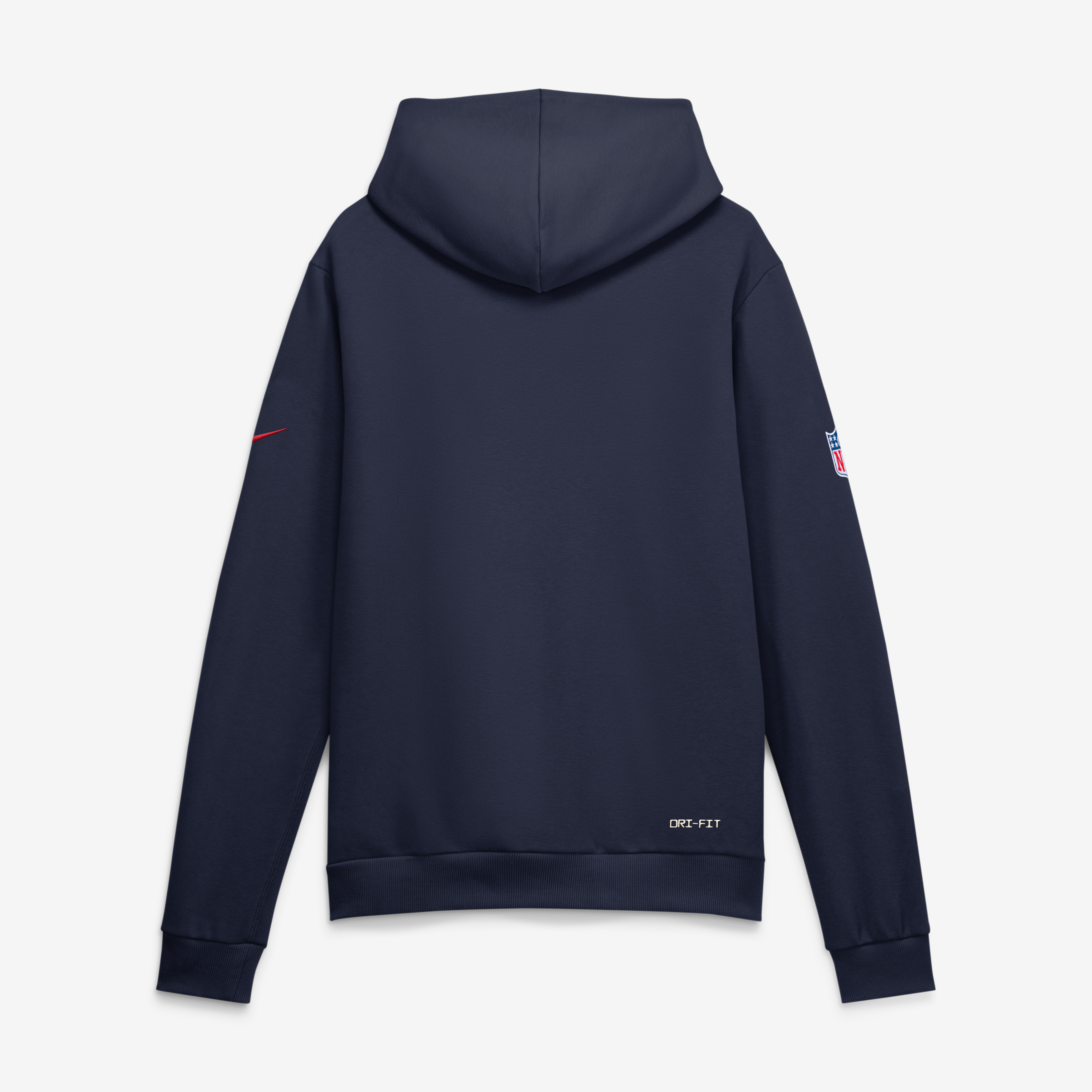 Sweat à capuche Nike Dri-FIT bleu marine New England Patriots Sideline Standard Issue pour homme