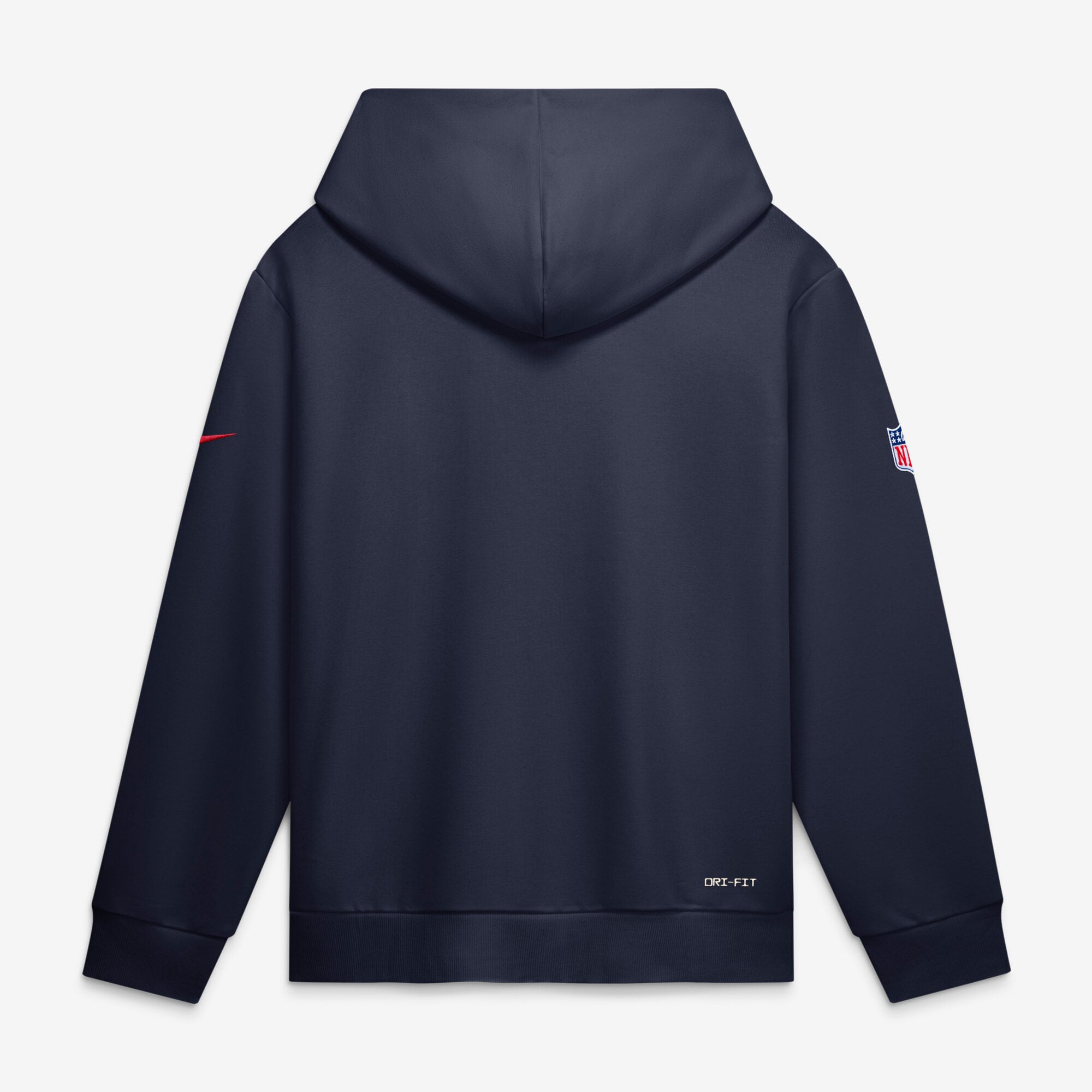 Men's Nike Navy New England Patriots Sideline Standard Issue Quarterback Scramble Dri-FIT Full-Zip Hoodie