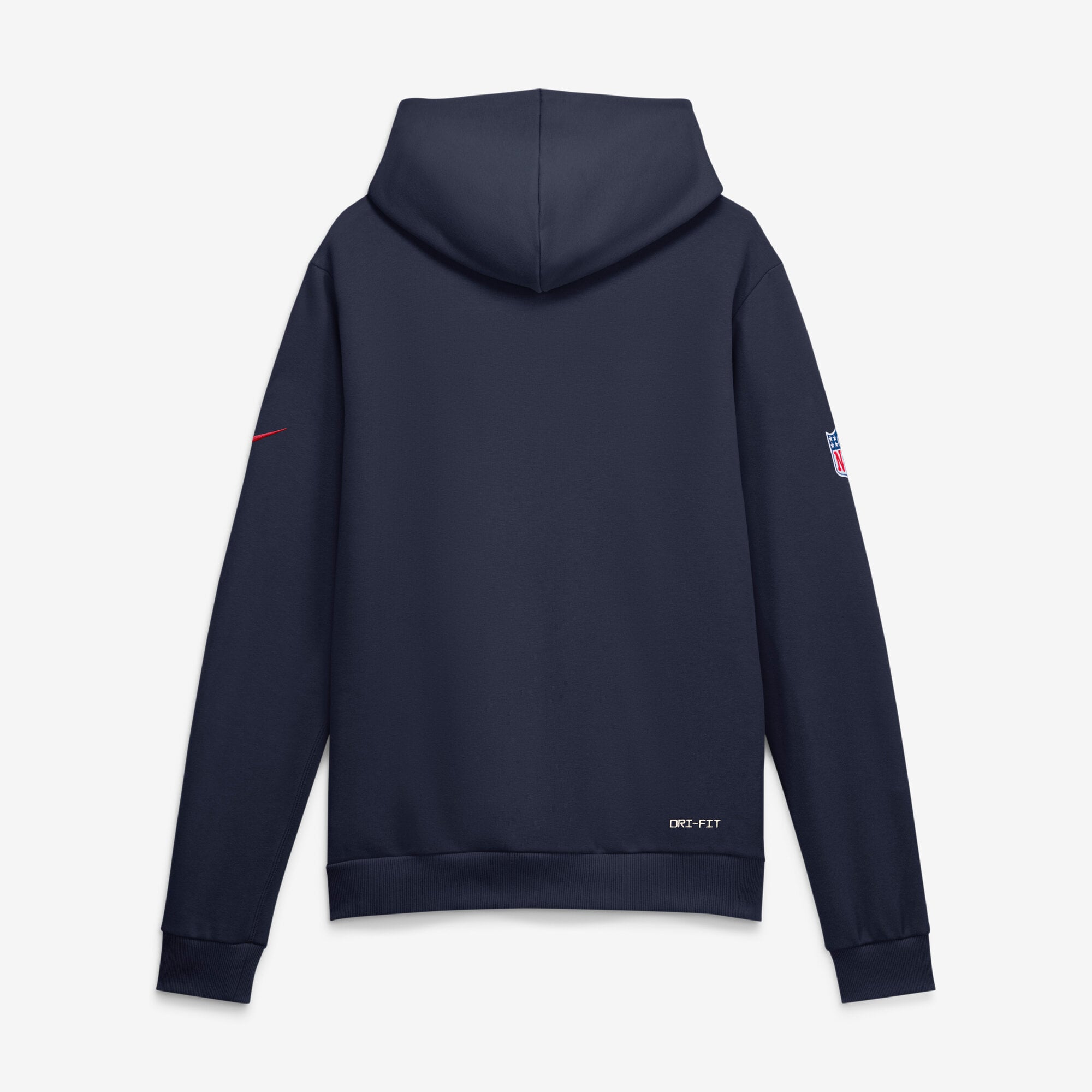 Men's Nike Navy New England Patriots Sideline Standard Issue Top Prospect Dri-FIT Hoodie