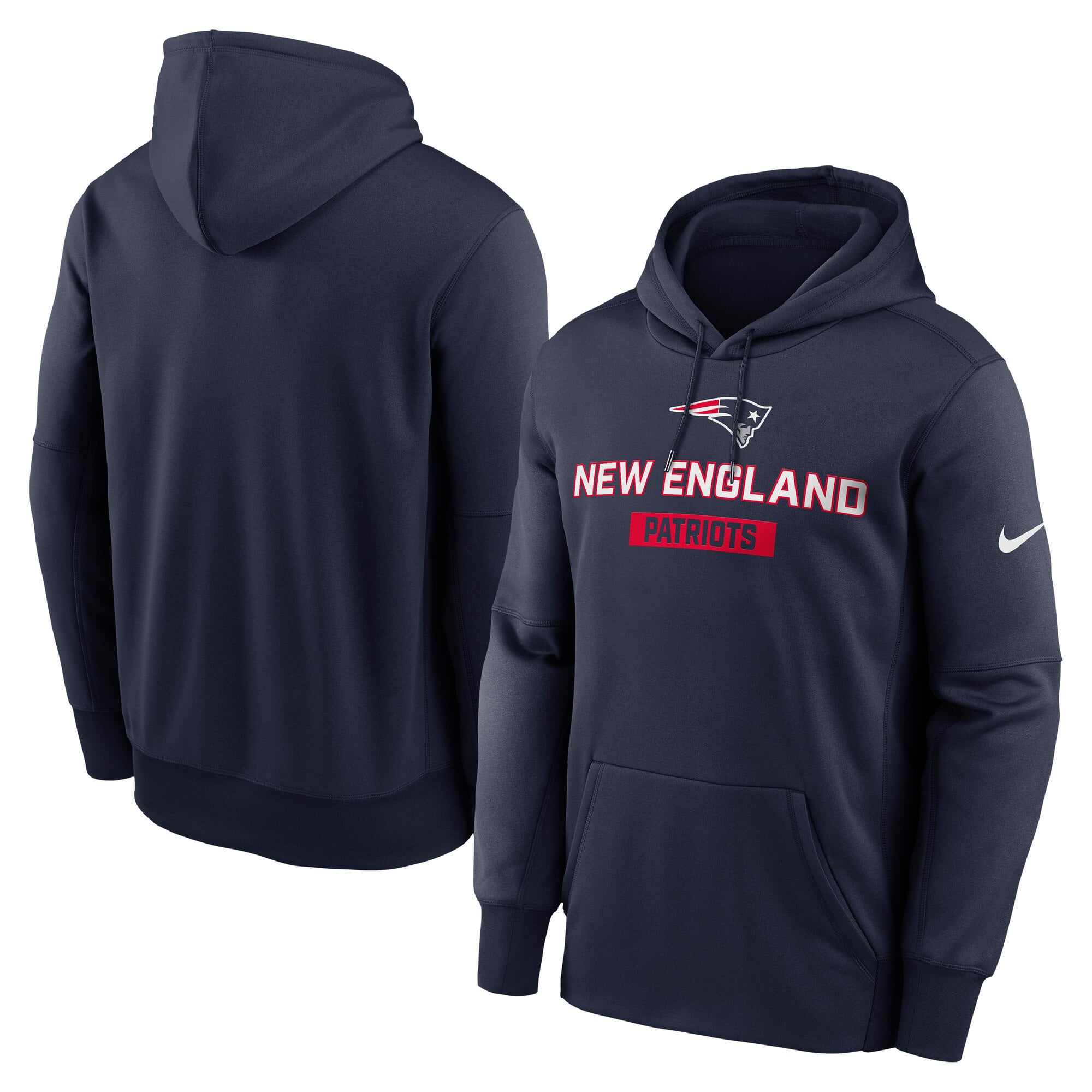 Sweat à capuche Nike Toss Sweep Therma bleu marine pour homme