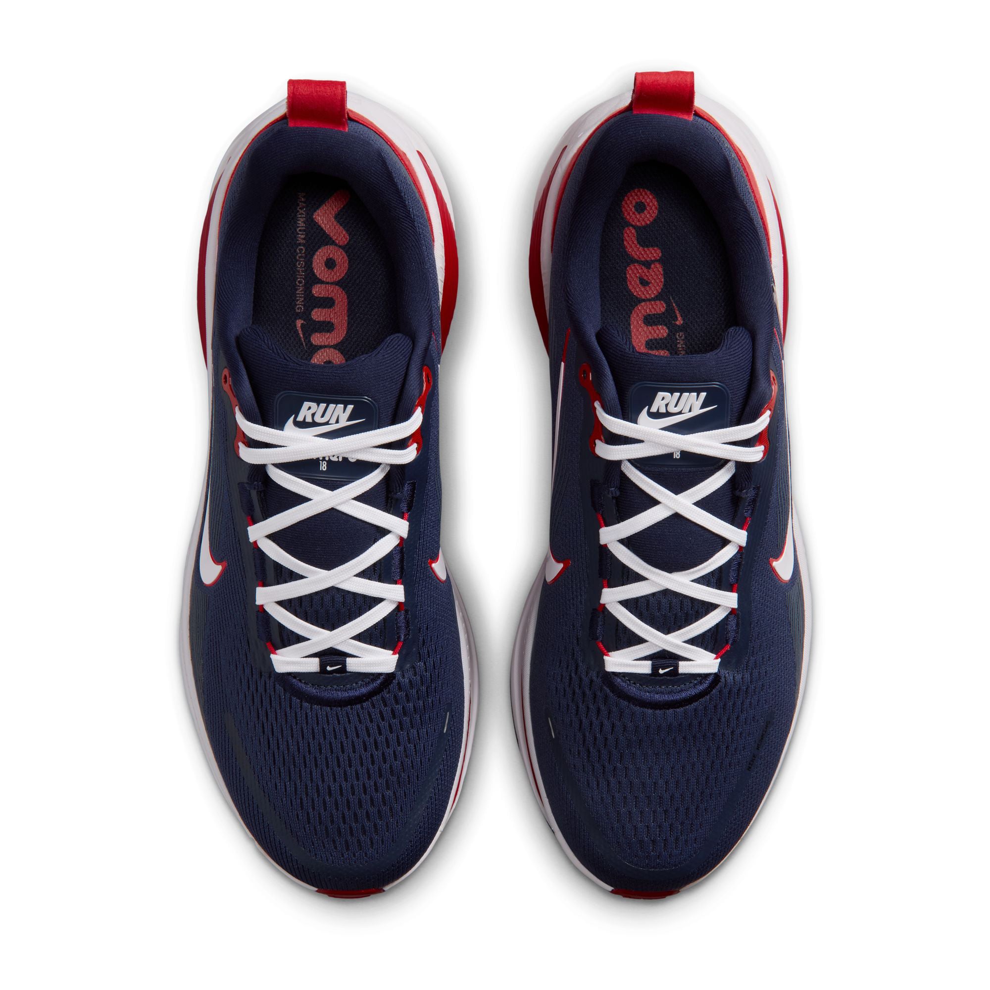 Men's Nike New England Patriots Vomero 18 Running Shoes