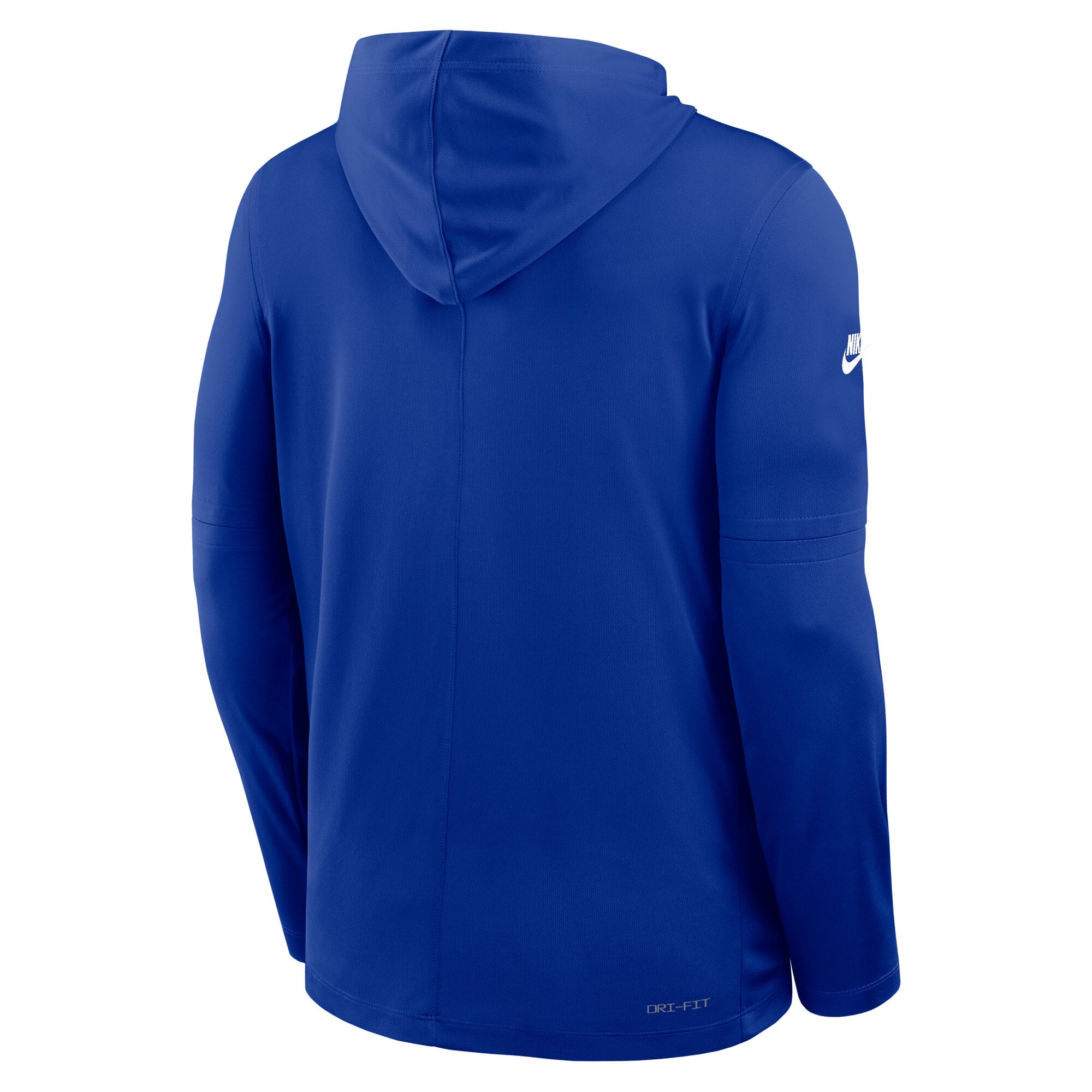 T-shirt à capuche léger manches longues Nike Royal New England Patriots Sideline Alternate pour homme, technologie Dri-FIT