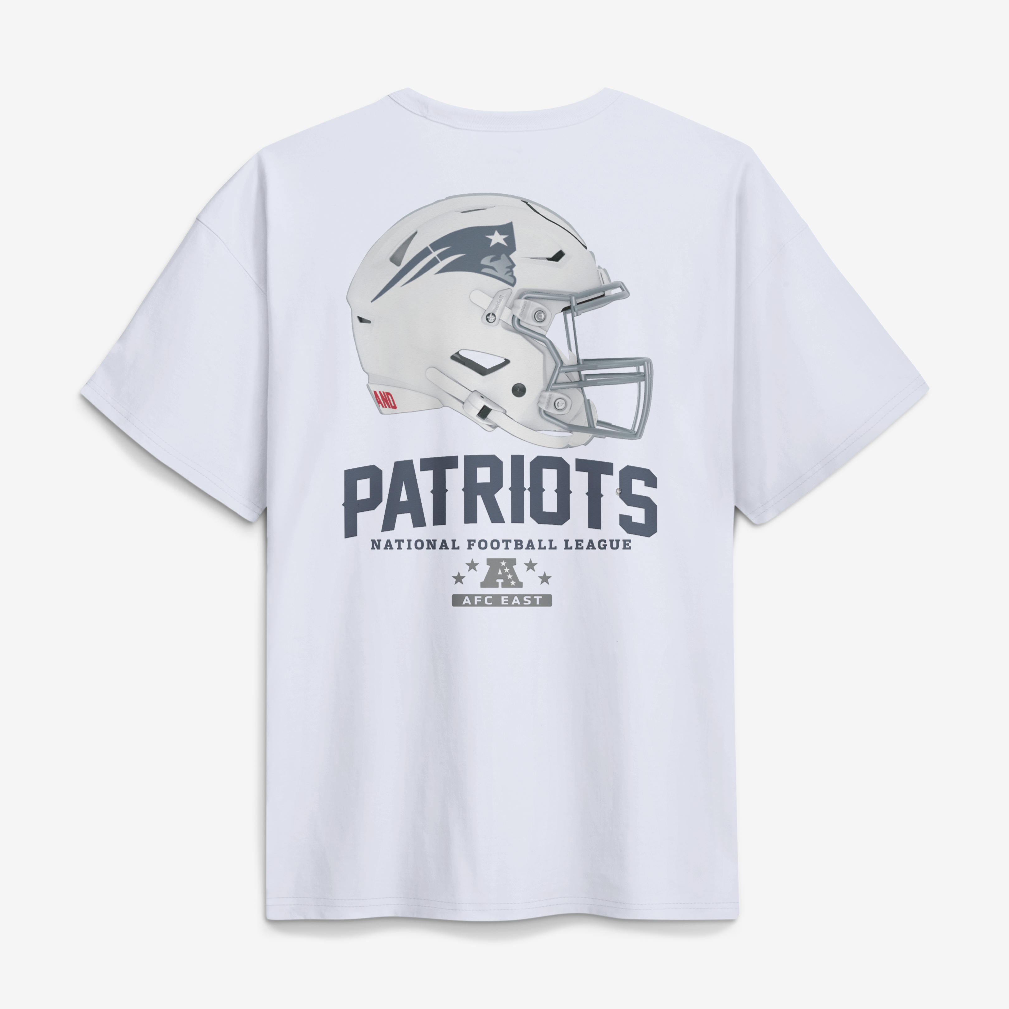 Men's Nike  White New England Patriots Rivalries Collection Max90 T-Shirt