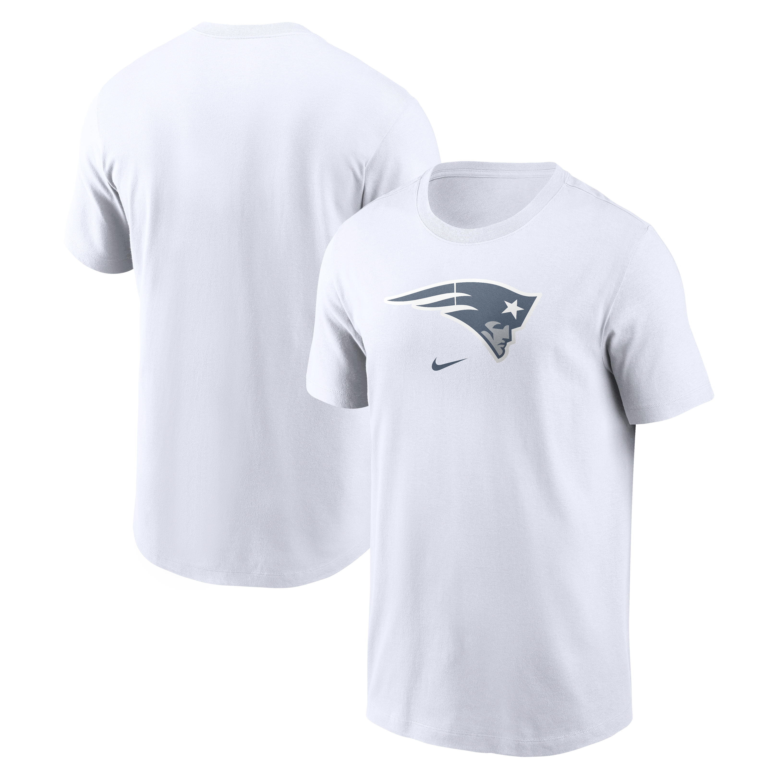 T-shirt Nike blanc pour homme, collection New England Patriots Rivalries