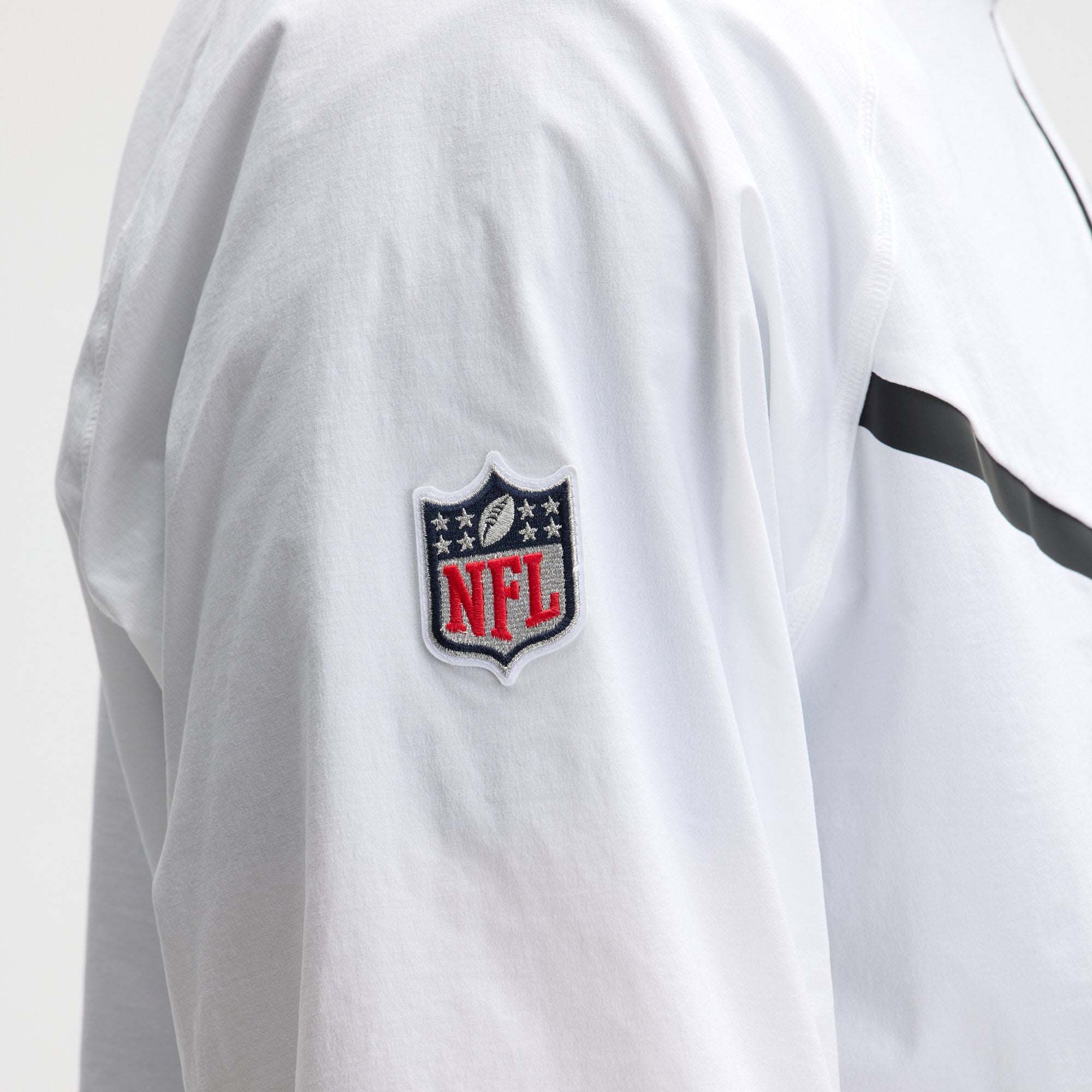 Men's Nike  White New England Patriots Rivalries Collection Tech Raglan Full-Zip Jacket