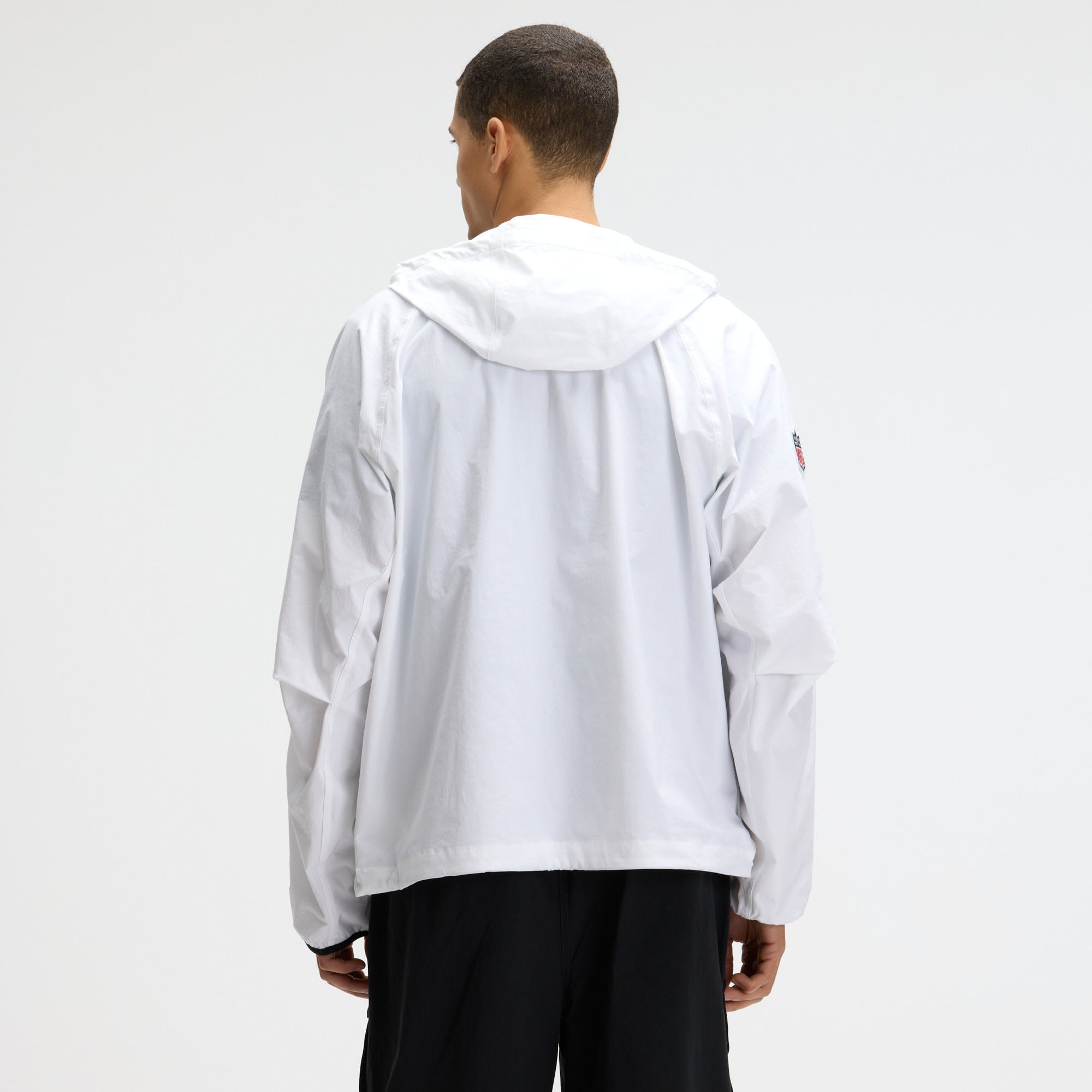 Men's Nike  White New England Patriots Rivalries Collection Tech Raglan Full-Zip Jacket