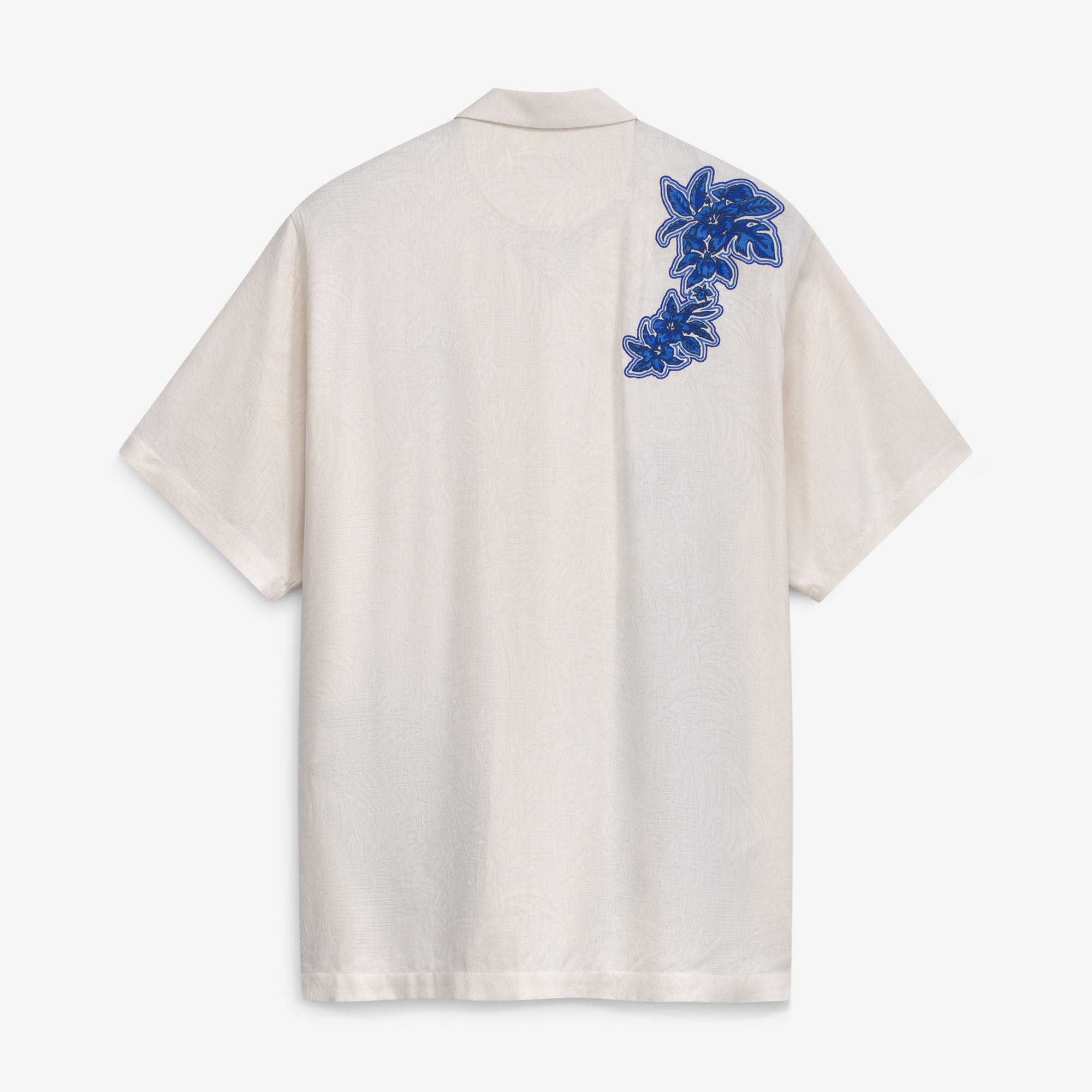 Men's Tommy Bahama  Cream New England Patriots Sport Hibiscus Camp Button-Up Shirt