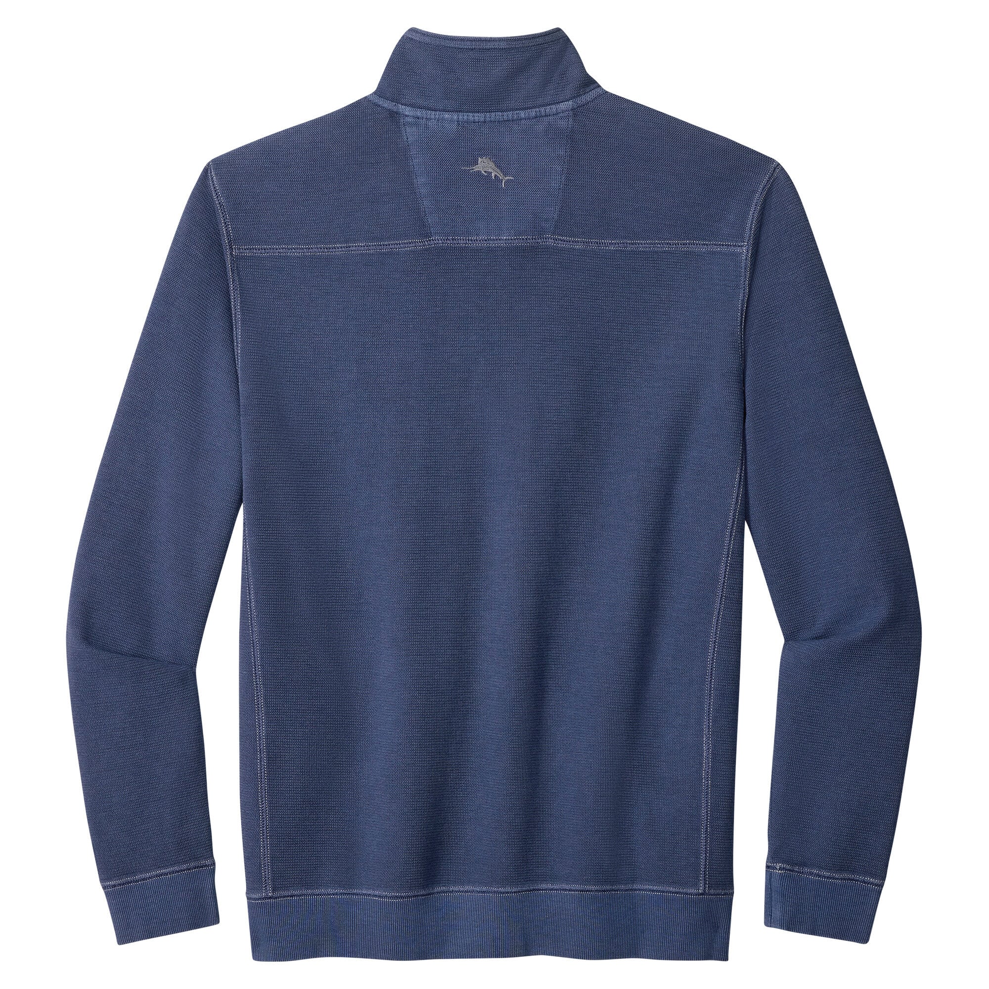 Men's Tommy Bahama Navy New England Patriots Sport Tobago Half-Zip Pullover