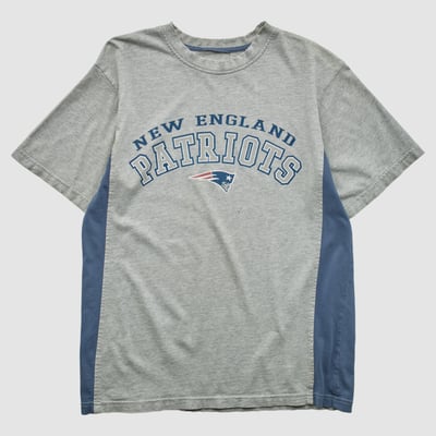 New England Patriots 2000s T-shirt - Heather Gray - M by Fanatics Real Vintage