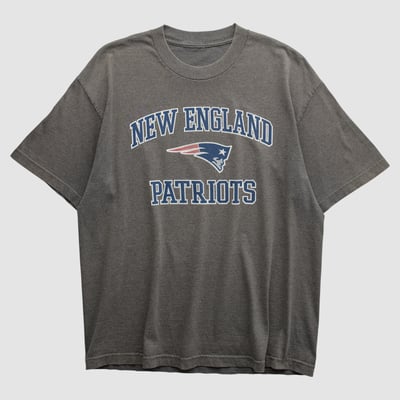 New England Patriots 2010s T-shirt - Dark Heather Gray - XL by Fanatics Real Vintage