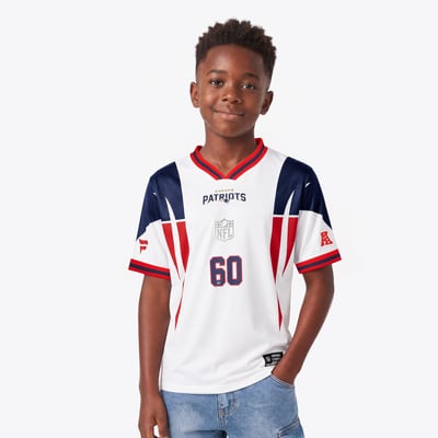 New England Patriots Fanatics Football x Football Fan Top 2026 - Youth