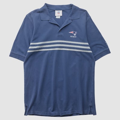 New England Patriots NFL 2000s Polo - Navy - S by Fanatics Real Vintage