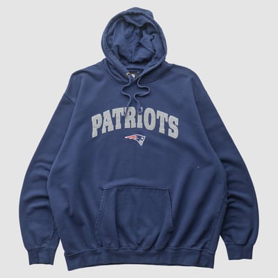 New England Patriots NFL 2010s Hooded Pullover Sweatshirt - Navy - XL by Fanatics Real Vintage
