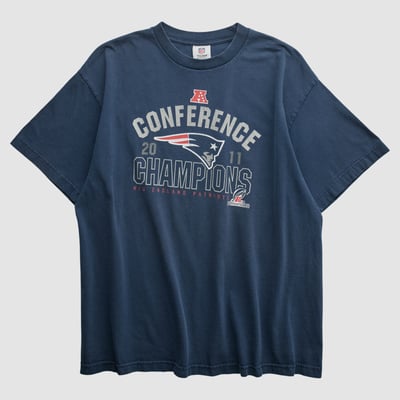 New England Patriots NFL 2011 T-shirt - Navy - L by Fanatics Real Vintage