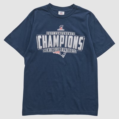 New England Patriots NFL 2011 T-shirt - Navy - S by Fanatics Real Vintage