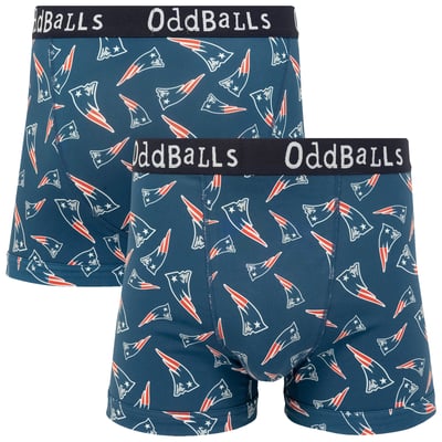 Boxeadores extravagantes de los New England Patriots