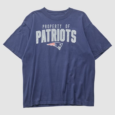 New England Patriots Reebok 2010s T-shirt - Navy - L by Fanatics Real Vintage