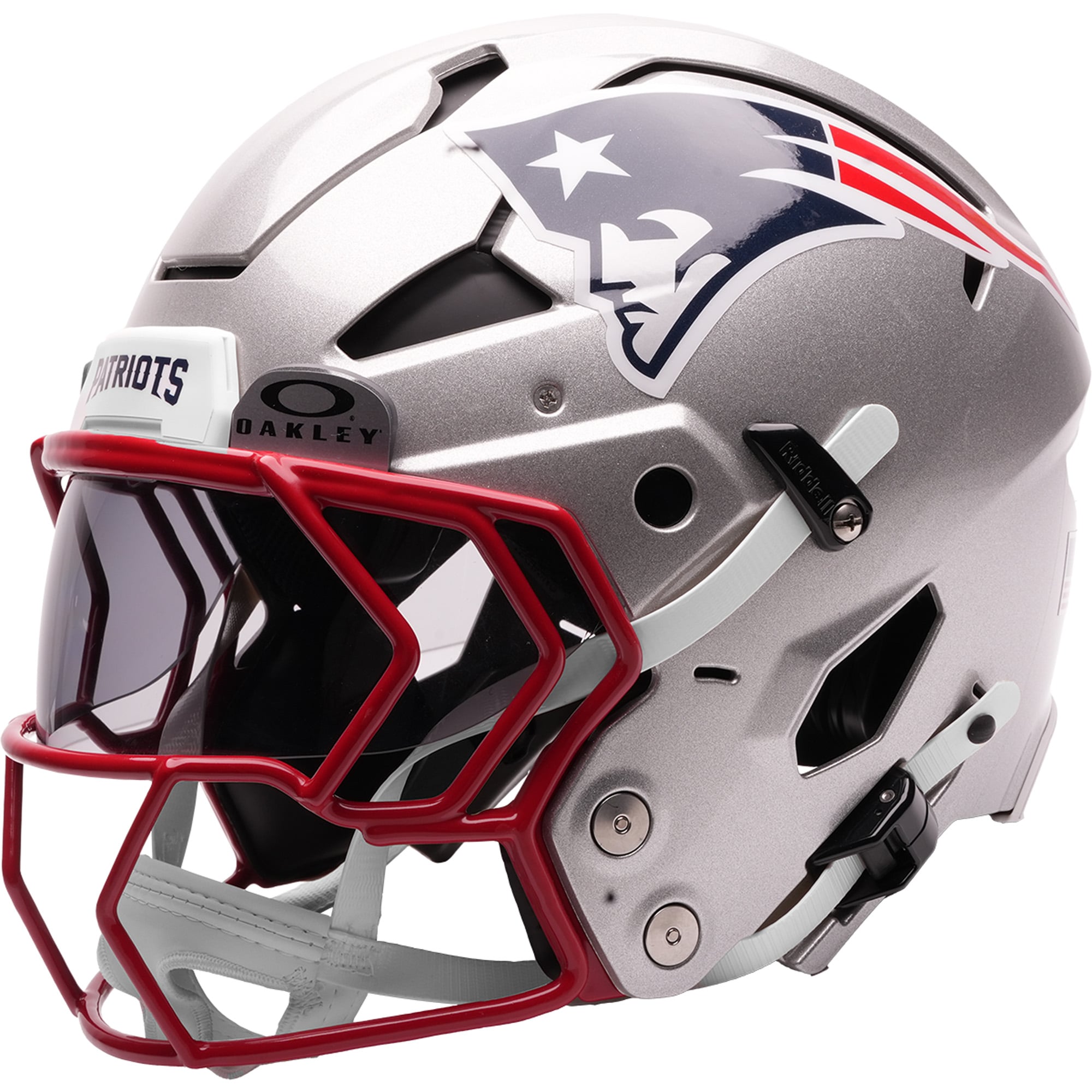 Casque authentique Riddell Axiom des New England Patriots