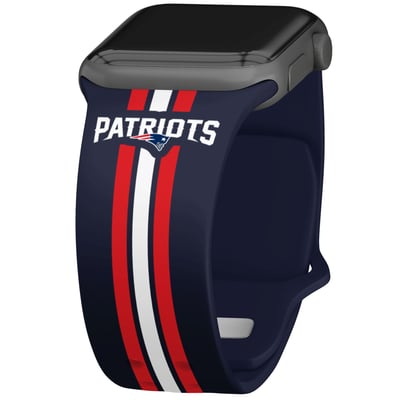 New England Patriots Silicone Apple Watch Band