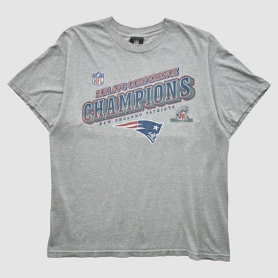 New England Patriots Team Edition Apparel 2011 T-shirt - Heather Gray - M by Fanatics Real Vintage