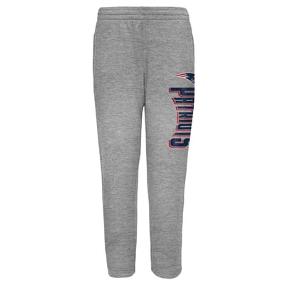 New England Patriots Outerstuff Preschool Jet Stream Jogger Pants - Gray