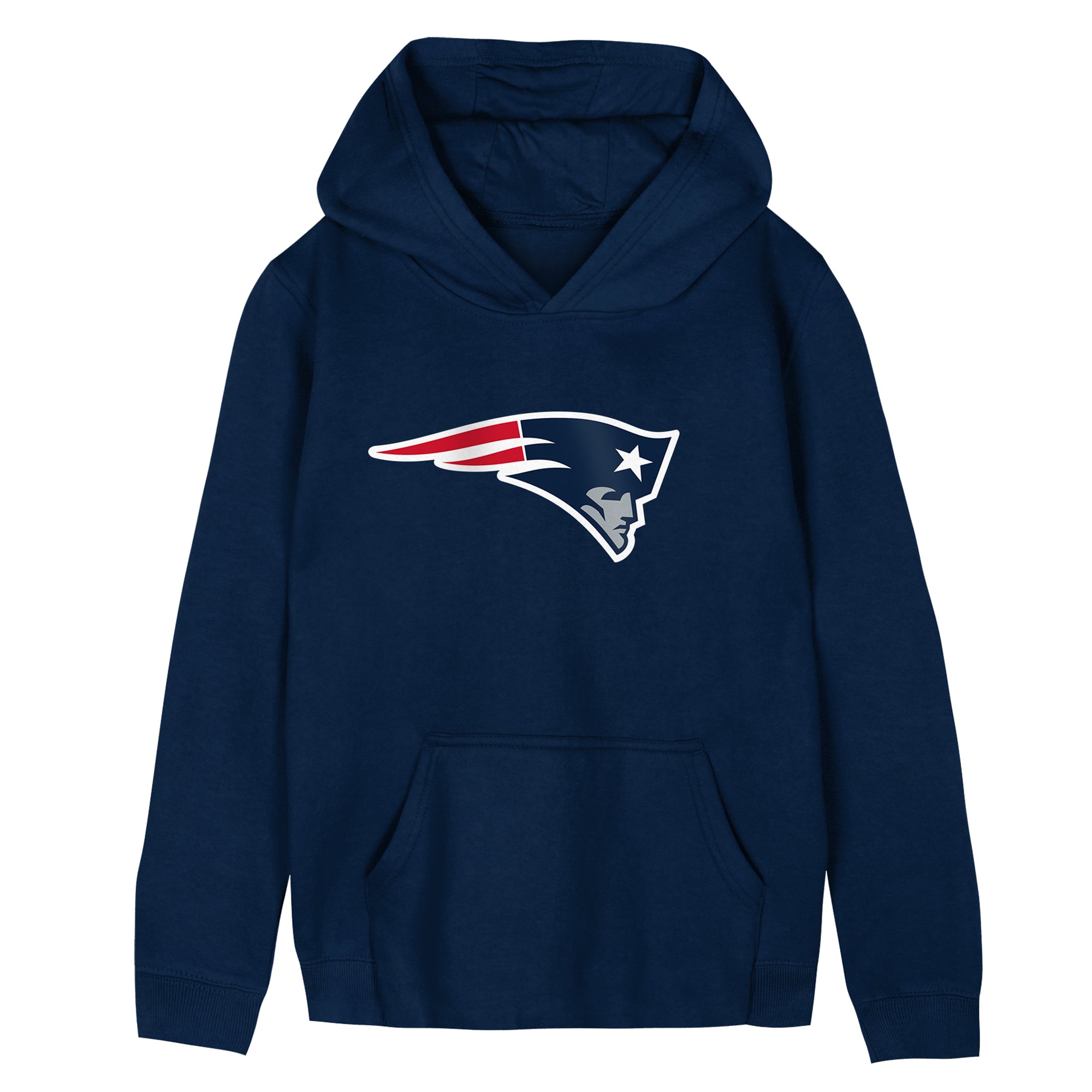Preschool Outerstuff Navy New England Patriots Primary Logo Fleece Hoodie