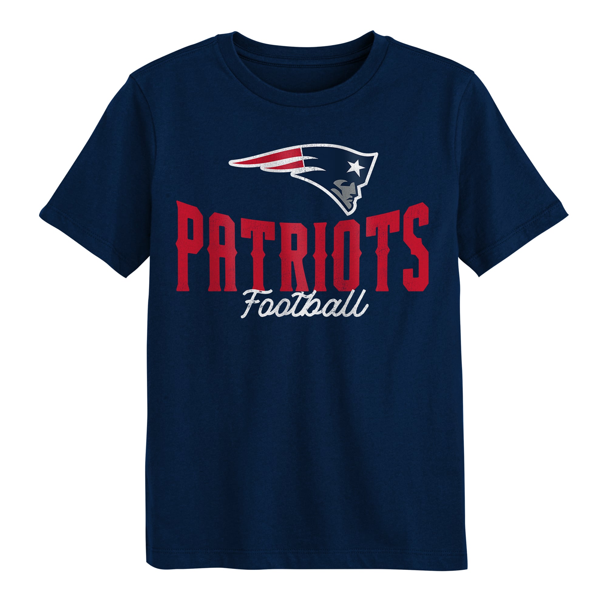 T-shirt de préscolaire Outerstuff bleu marine New England Patriots, choix numéro un