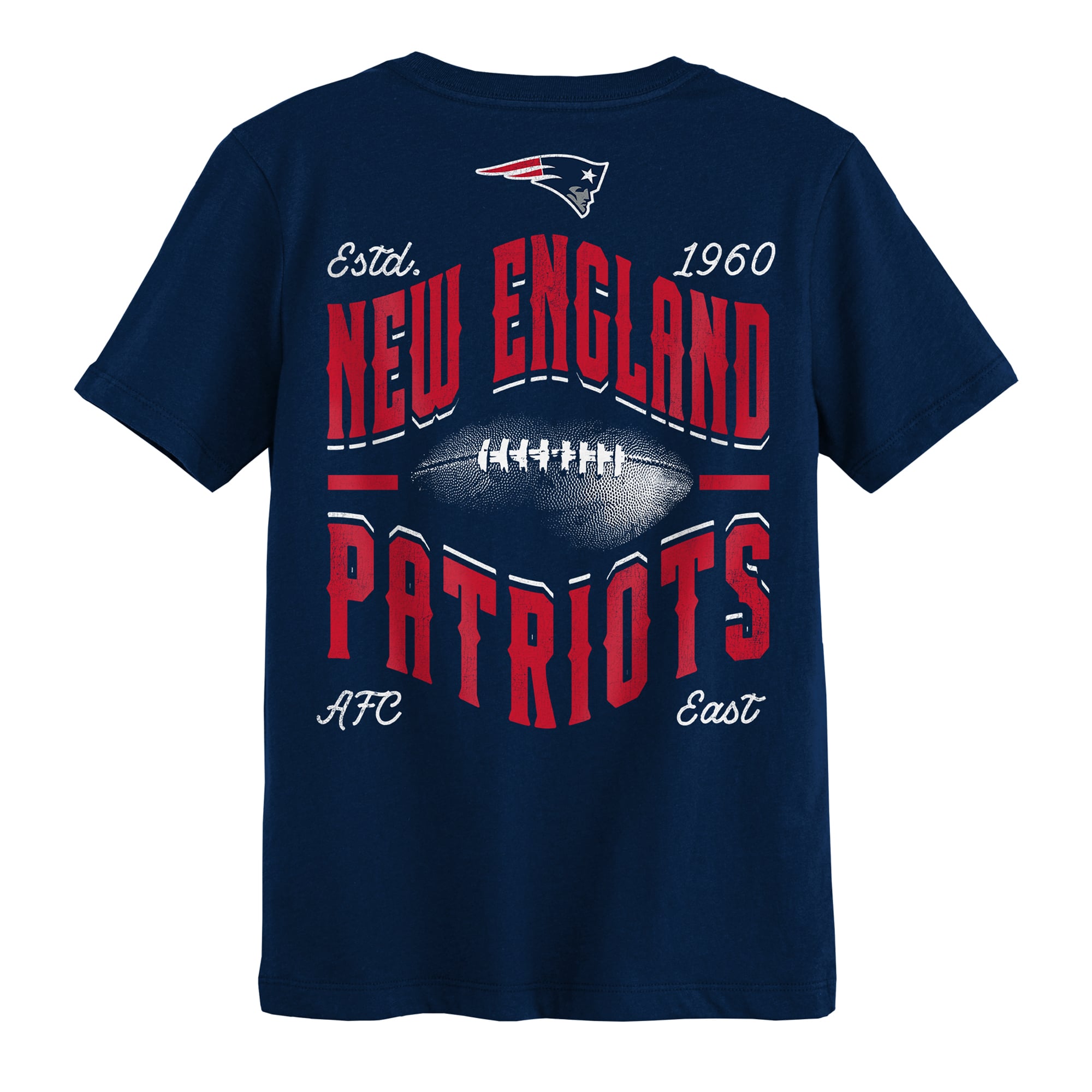 T-shirt de préscolaire Outerstuff bleu marine New England Patriots, choix numéro un