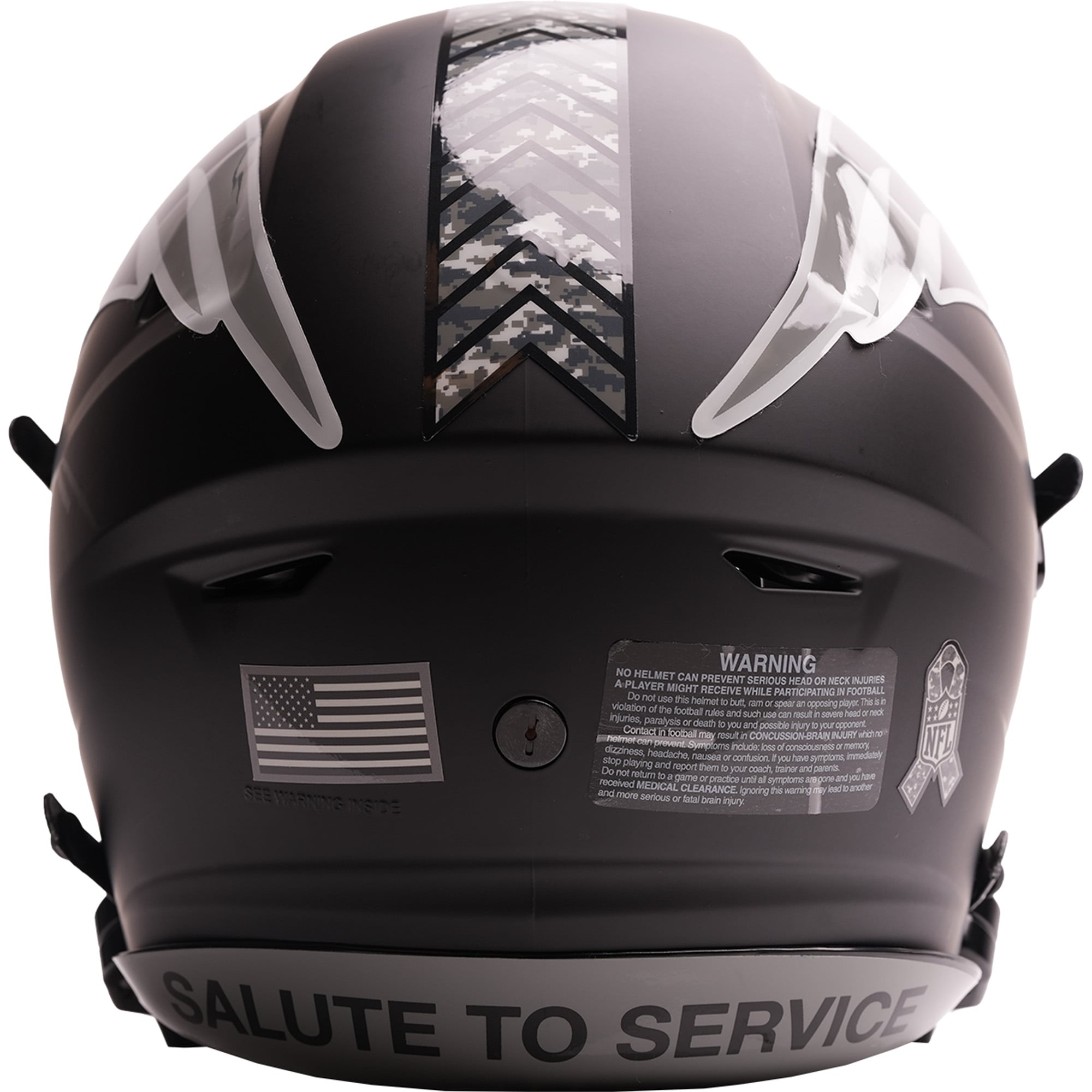 Casque authentique Riddell New England Patriots 2026 Salute to Service Speed ​​Flex